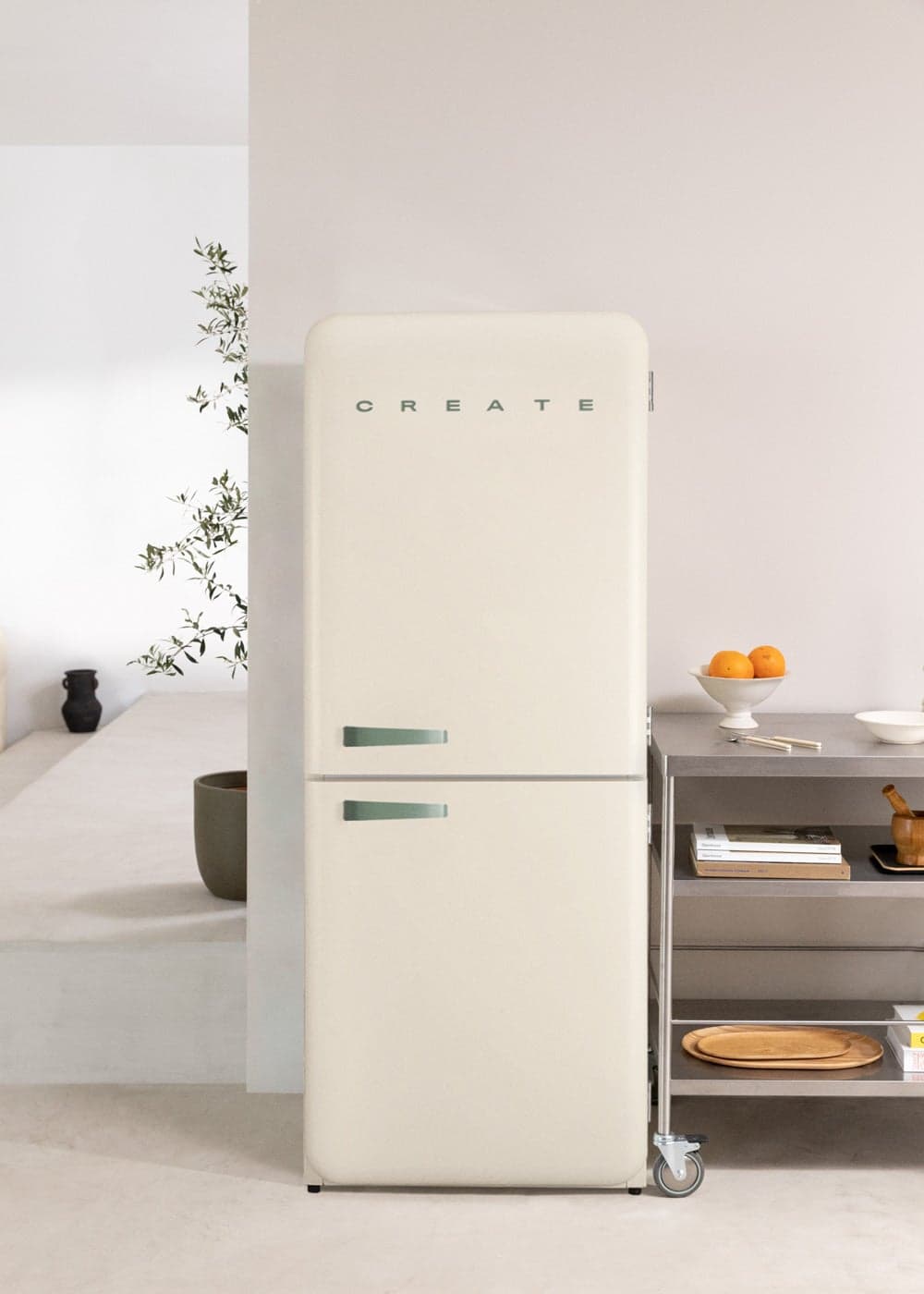 DCG Eltronic MF100BCDP Frigorifero Retrò Nero a Doppia Porta da 100 Litri, Vano Frigorifero 72 L e Congelatore Superiore 28 L, Classe Energetica E, 2 Ripiani in Vetro, Luce Interna, Termostato Regolabile, Gas R600a, 45 × 48,9 × 86,4 cm, Peso 19 kg - 2