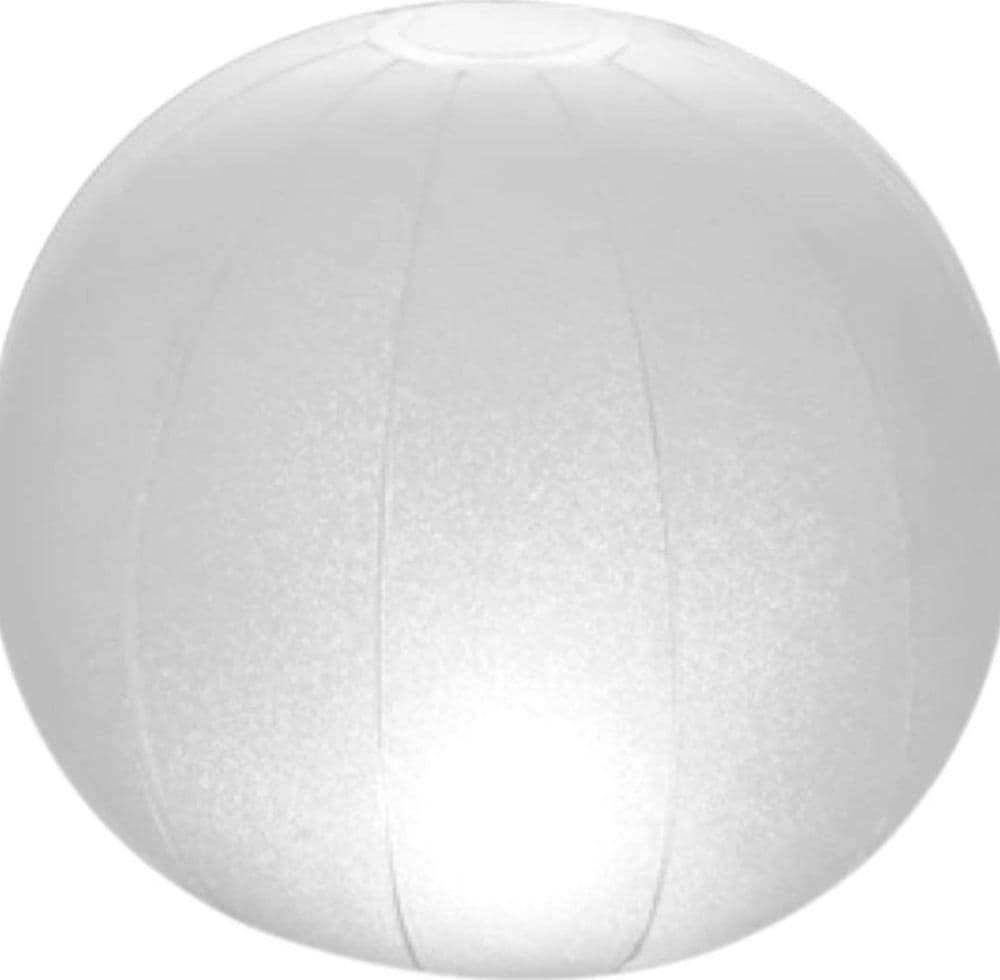 Intex 68695 Luce LED Galleggiante a Forma di Palla per Piscina e Spa, Illuminazione Multicolore Ricaricabile, Dimensioni 89 x 79 cm, Decorazione Luminosa per Piscina, Giardino ed Esterni, EAN 6941057407807