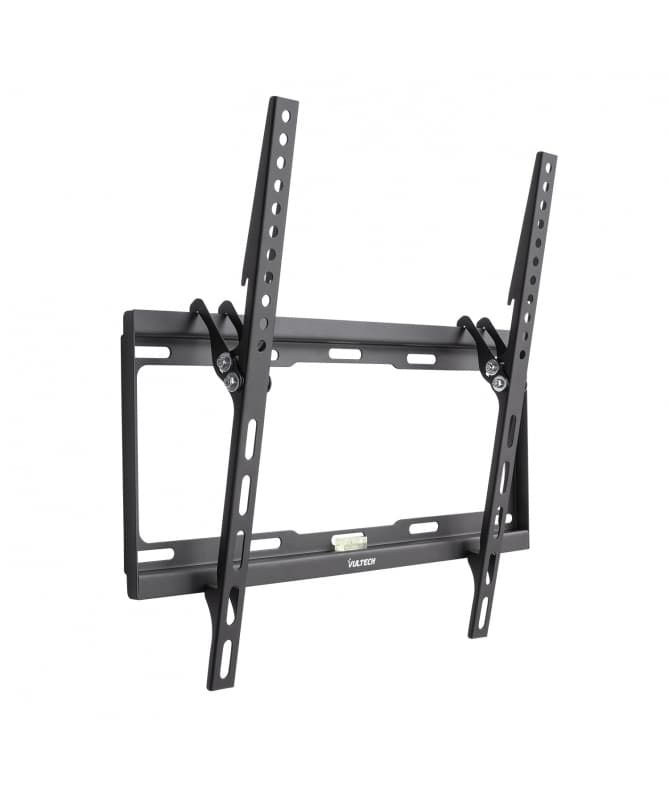 BTV-T3255LITE | Dimensioni 20.00 × 15.00 × 10.00 cm | Staffa TV Vultech BTV-T3255LITE da parete per schermi 32-55", portata 35 kg, VESA da 200 x 200 a 400 x 400 mm, inclinazione fino a 14°, acciaio nero con funzione antifurto