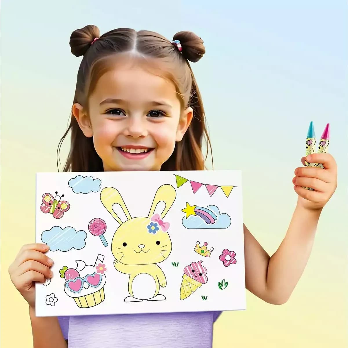 VTech - Lavagna didattica Magi'Ardoise, lavagna magica per bambini, tavoletta grafica, giocattolo educativo e creativo per imparare a scrivere, regalo per bambini dai 3 anni in su - Contenuto in francese | Modello UNSPSC | Dimensioni 38.00 × 8.00 × 32.00 cm - 2
