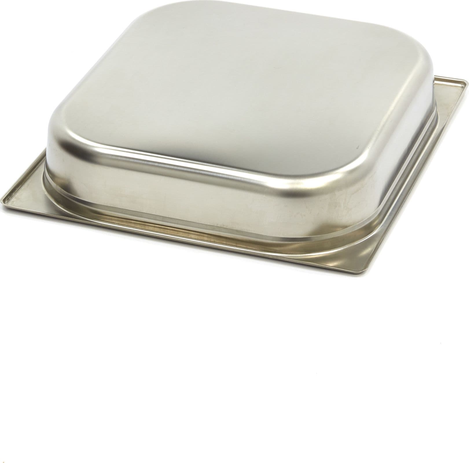 MAXIMA Contenitore Gastronorm - 2/3 GN - Profondità 6,5cm - Acciaio Inox | Dimensioni 36.00 × 34.00 × 10.00 cm | Maxima 09367565, vaschetta 2/3 GN da 5,5 L in acciaio inox, 35,3 x 32,5 x 6,5 cm, peso 0,58 kg - 2