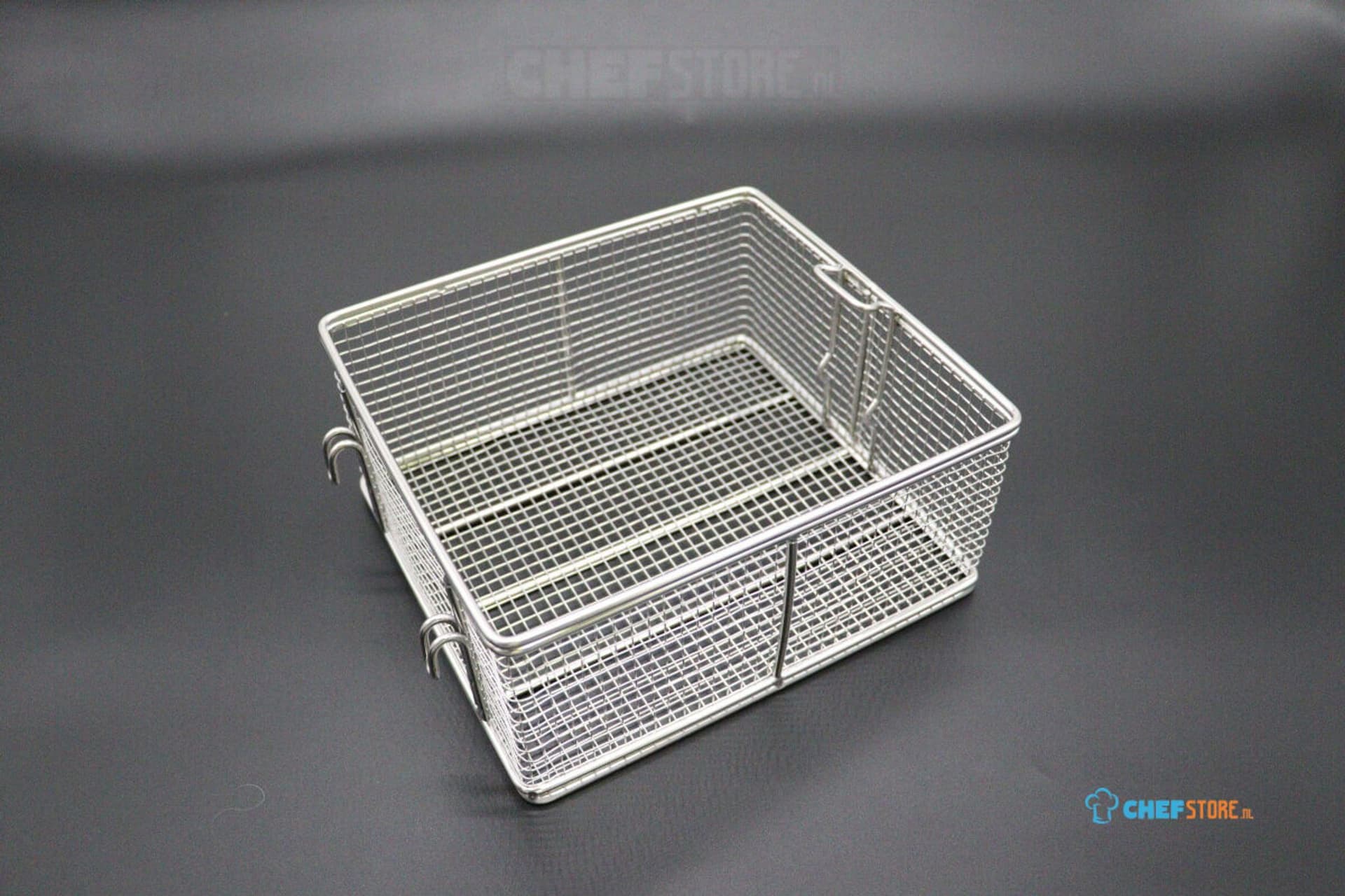 Maxima Cestello per Friggitrice Professionale da 10 Litri con Manico, Ricambio in Metallo per Attrezzature da Cucina, Larghezza 21 cm, Profondità 20 cm, Altezza 10 cm, Accessorio per Frittura, EAN 8720365347795 - 5
