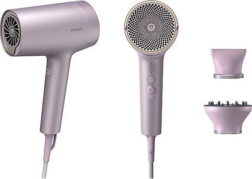 Philips Serie 7000 BHD723/10 Asciugacapelli 1800 W con Tecnologia Ionica, 8 Impostazioni, Getto Freddo e Diffusore | ThermoShield Advanced, 4 livelli di calore, 8 velocità, cavo 1,8 m, diffusore, concentratore e garanzia 2 anni - 2