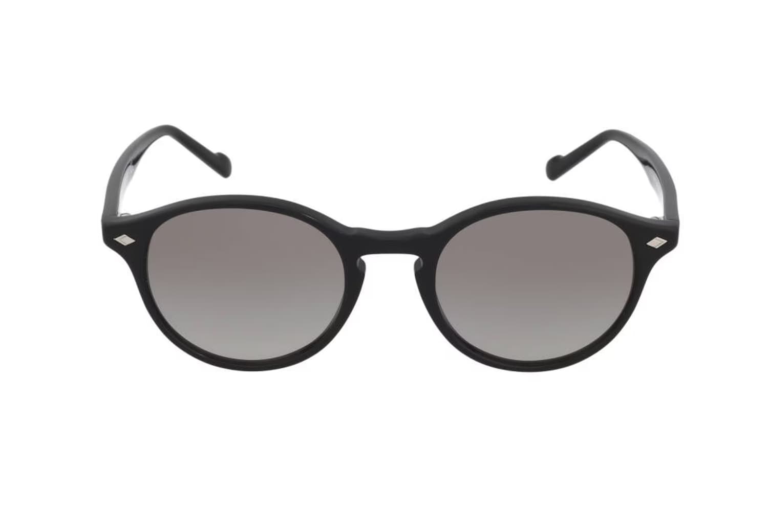 Vogue Eyewear VO5327S W44/11 Occhiali da Sole, Montatura Nera in Acetato Forma Phantos, Lenti Grigio Sfumato, Calibro 48 mm, Ponte 20 mm, Aste 145 mm, Modello Originale Vogue con Codice EAN 8056597209212 - 3