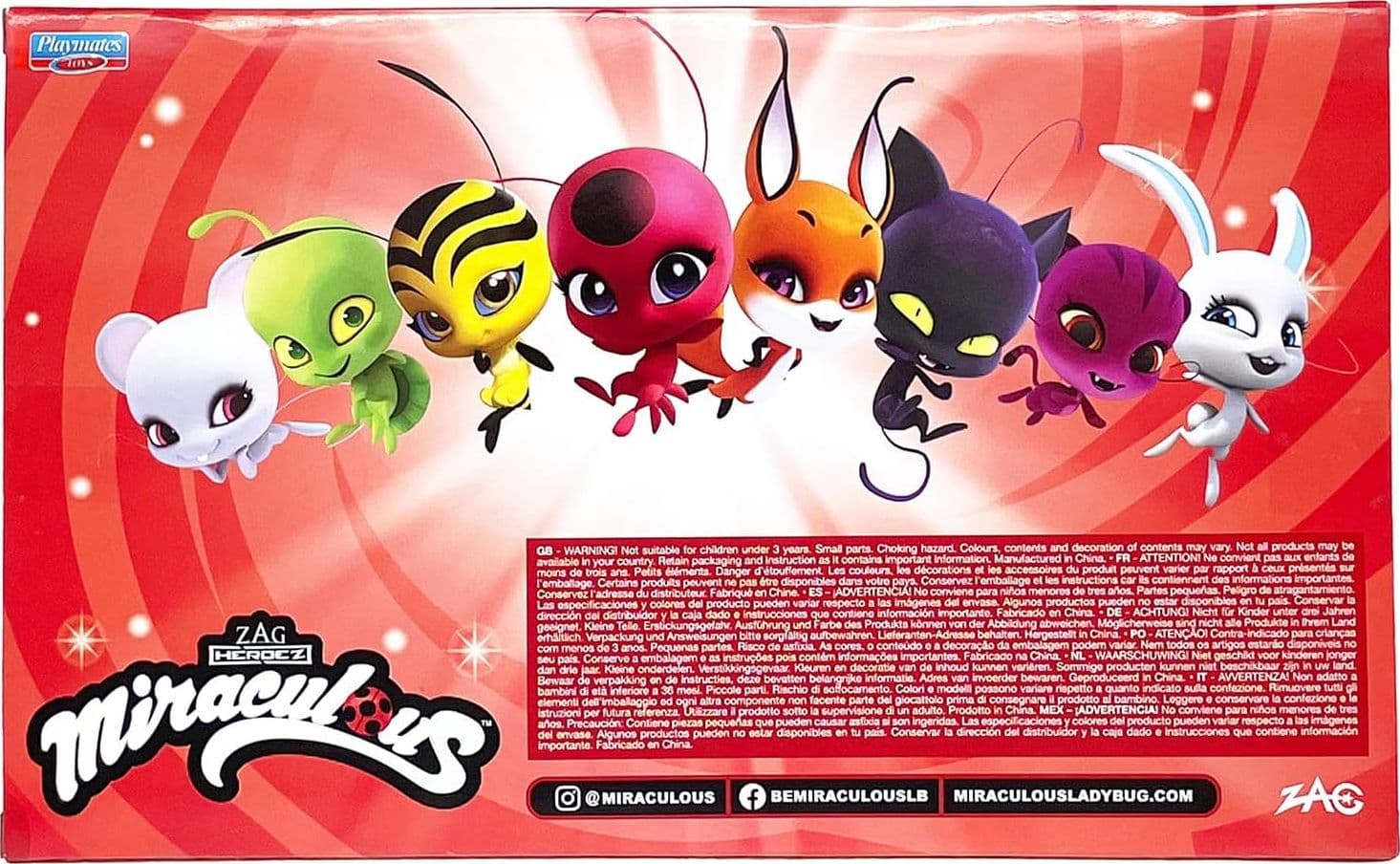 Bandai Miraculous Pack 8 Figurine Kwami da Collezione, Mini Personaggi Magici della Serie Animata Ladybug con Tikki, Plagg e Altri Kwami, Set per Ricreare Scene e Inventare Storie, Adatto al Gioco e alla Decorazione della Cameretta - 3