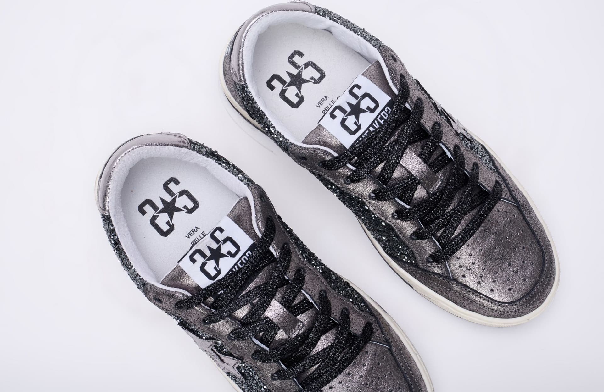 2Star sneakers donna Week dark silver black 2SD5226 366 - 3
