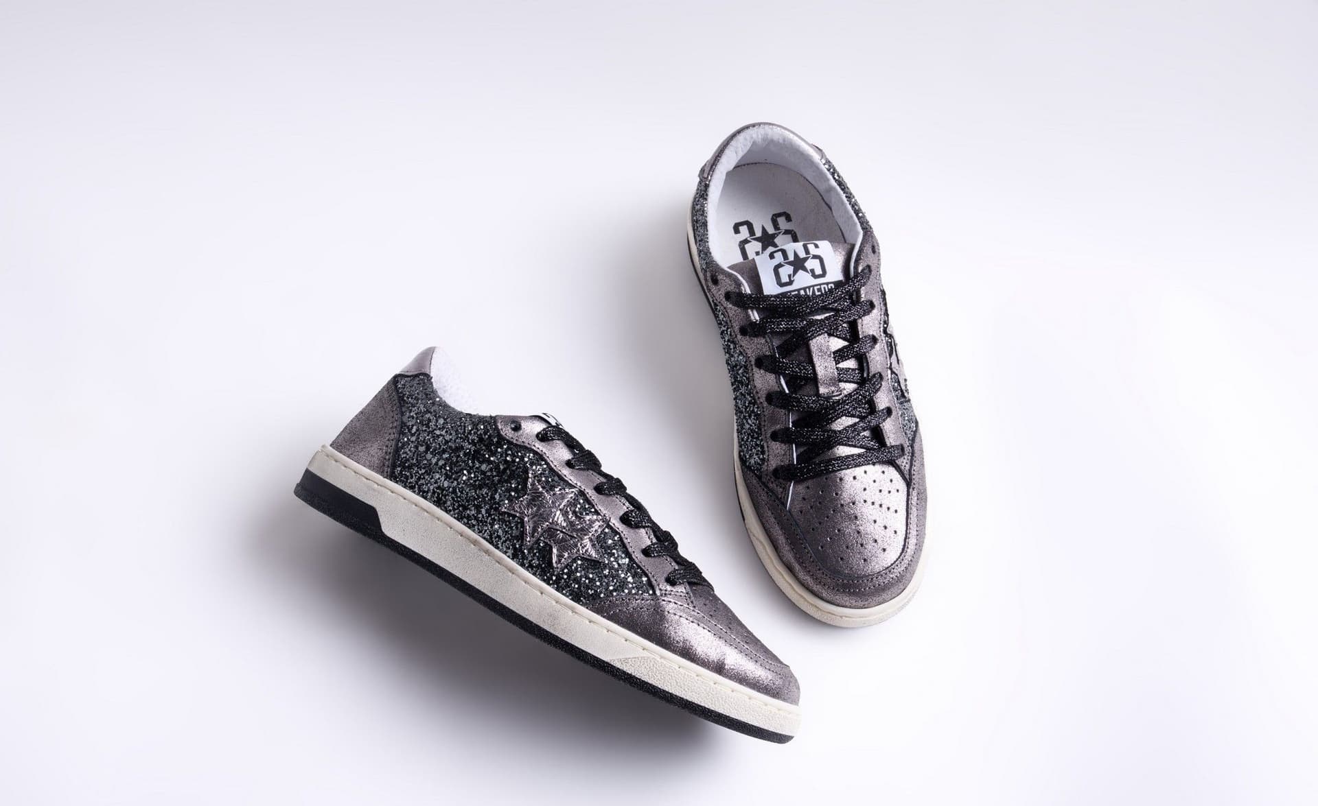 2Star sneakers donna Week dark silver black 2SD5226 366 - 4