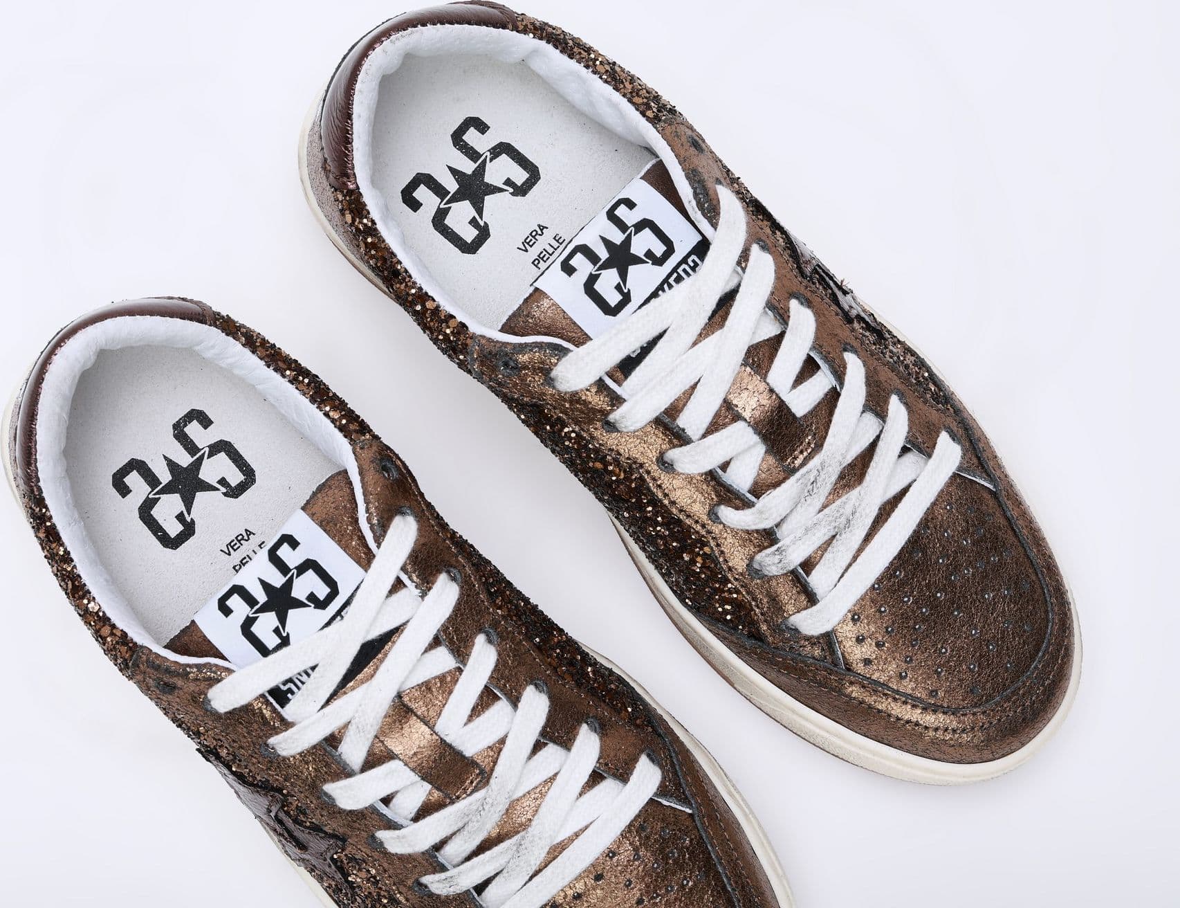 2Star sneakers donna Week brown white 2SD5225 371 - 3