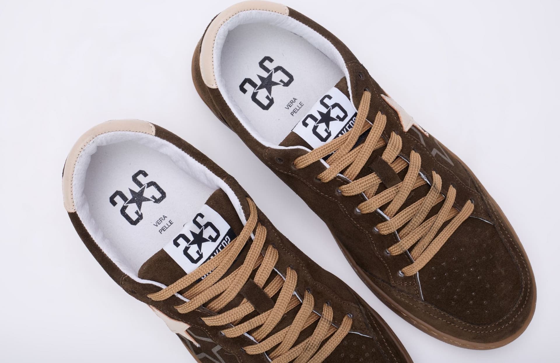 2Star sneakers uomo Week dark green beige 2SU5246 545 - 3