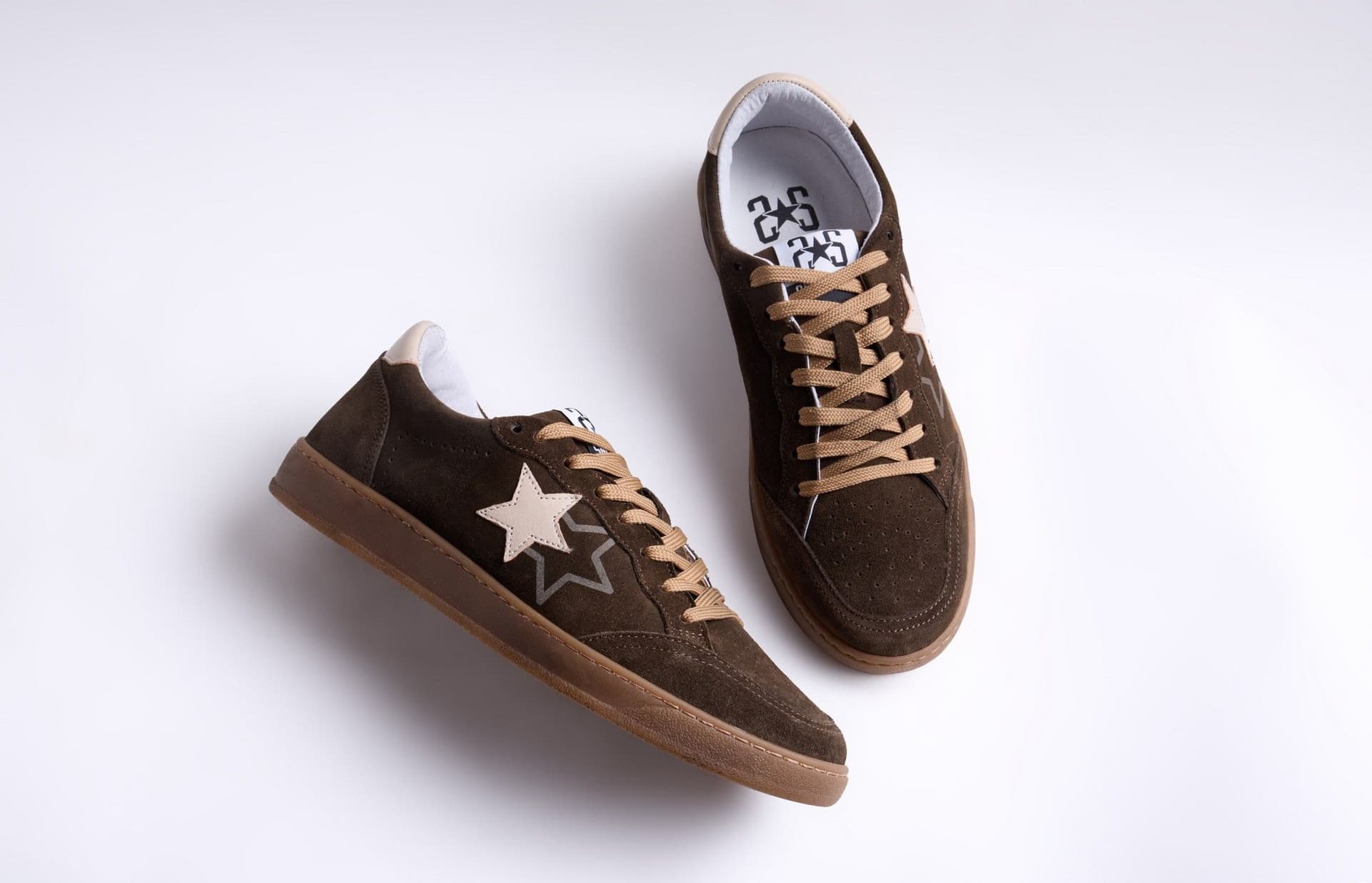 2Star sneakers uomo Week dark green beige 2SU5246 545 - 4