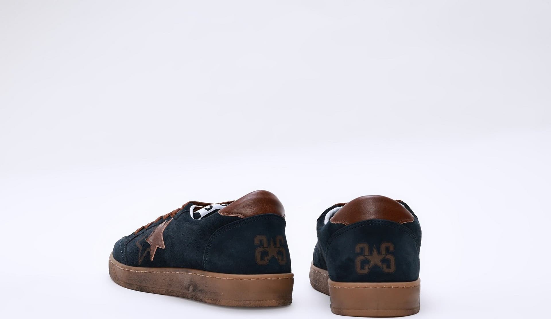 2Star sneakers uomo Week blue-marrone 2SU5247 549 - 2