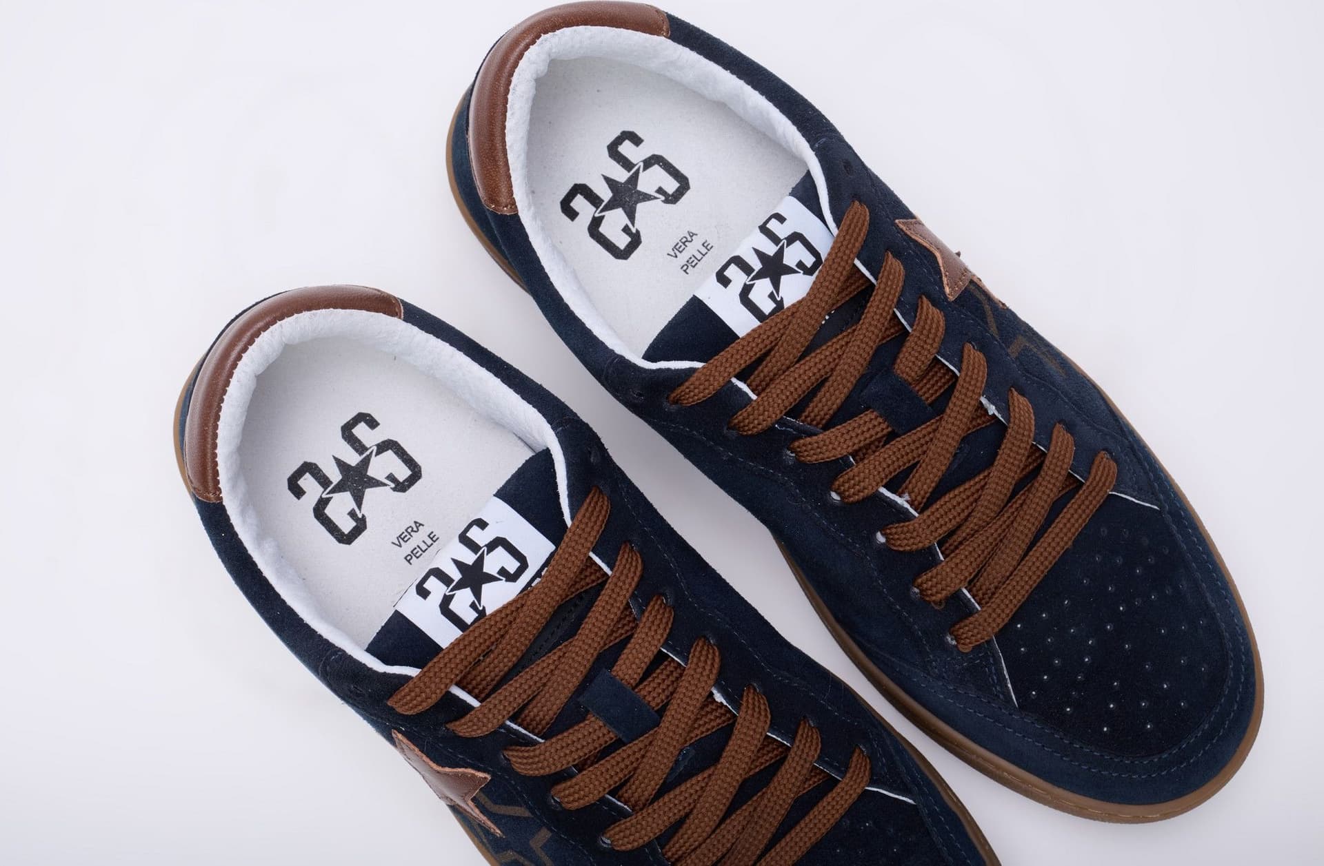 2Star sneakers uomo Week blue-marrone 2SU5247 549 - 3