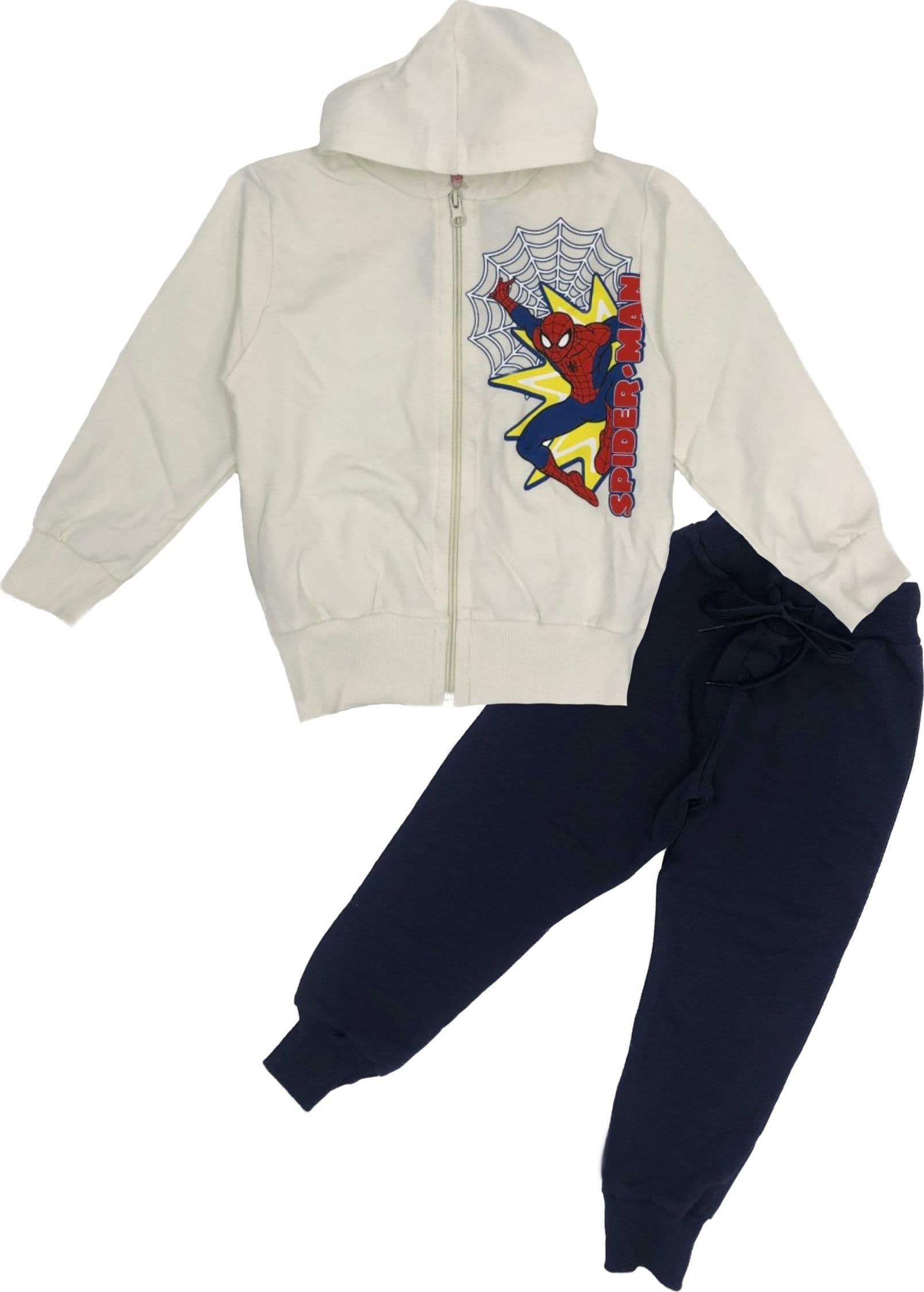 Tuta Felpata Spiderman Misura da 3 a 7 Anni Inverno - 2