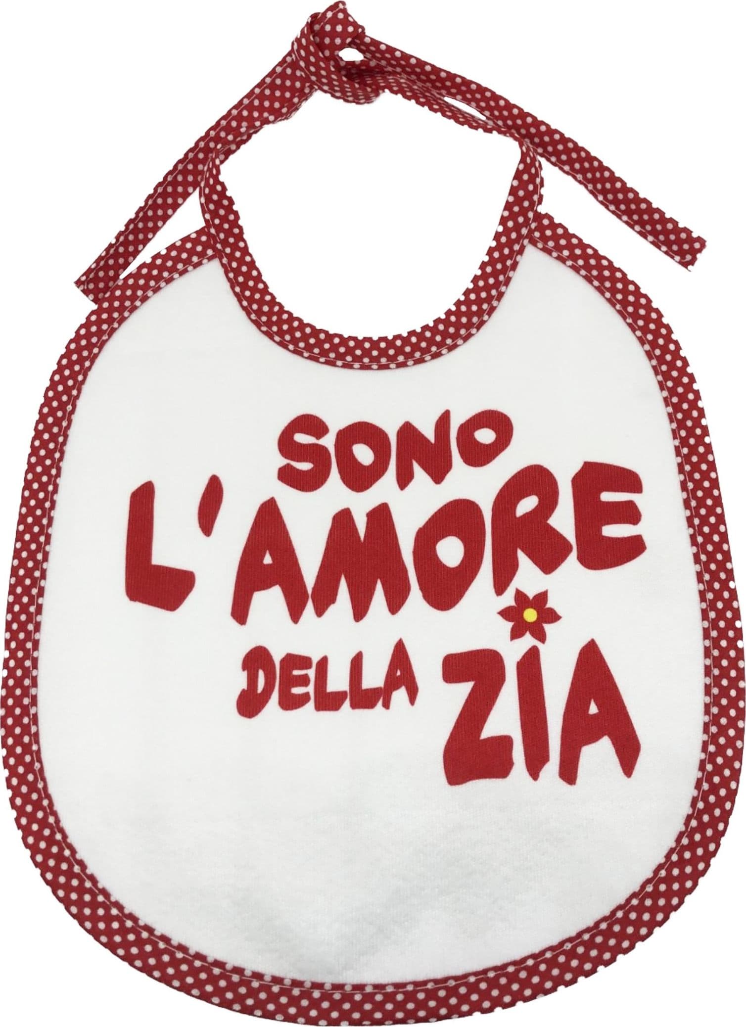 Bavaglini con scritte simpatiche bimbo bimba Made in Italy - 6