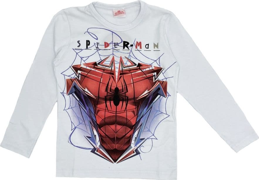 Maglietta Spiderman 3 4 5 6 7 anni Bielastico - 2