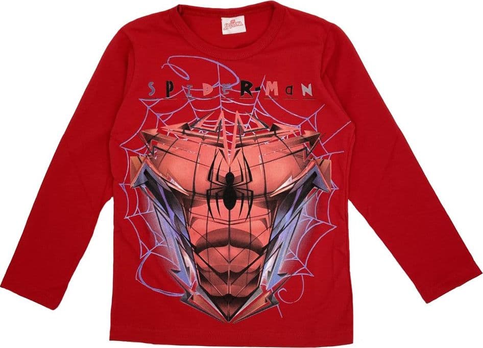 Maglietta Spiderman 3 4 5 6 7 anni Bielastico - 3