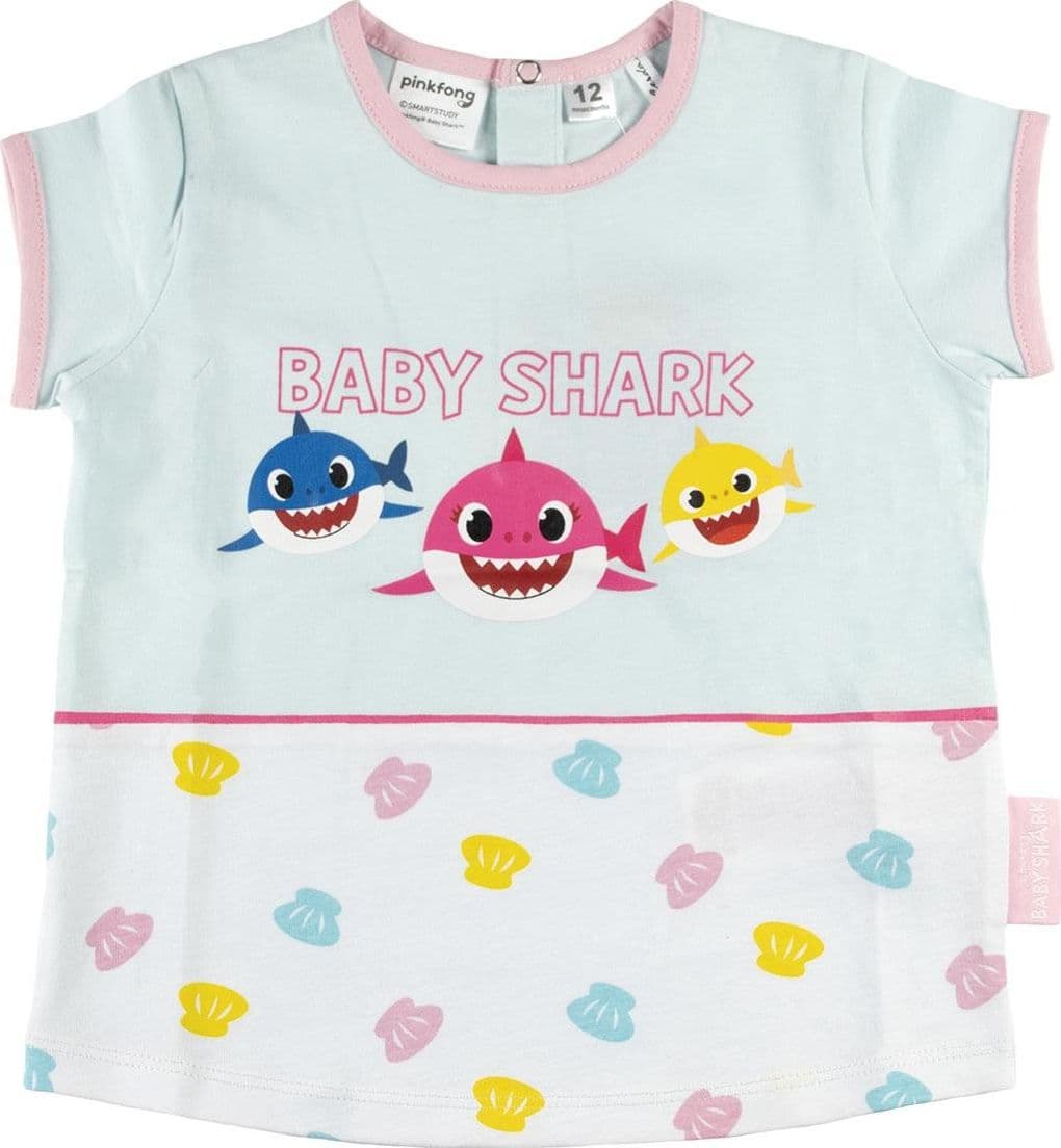 Pigiama Baby Shark Bambina da 12 a 30 Mesi - 2