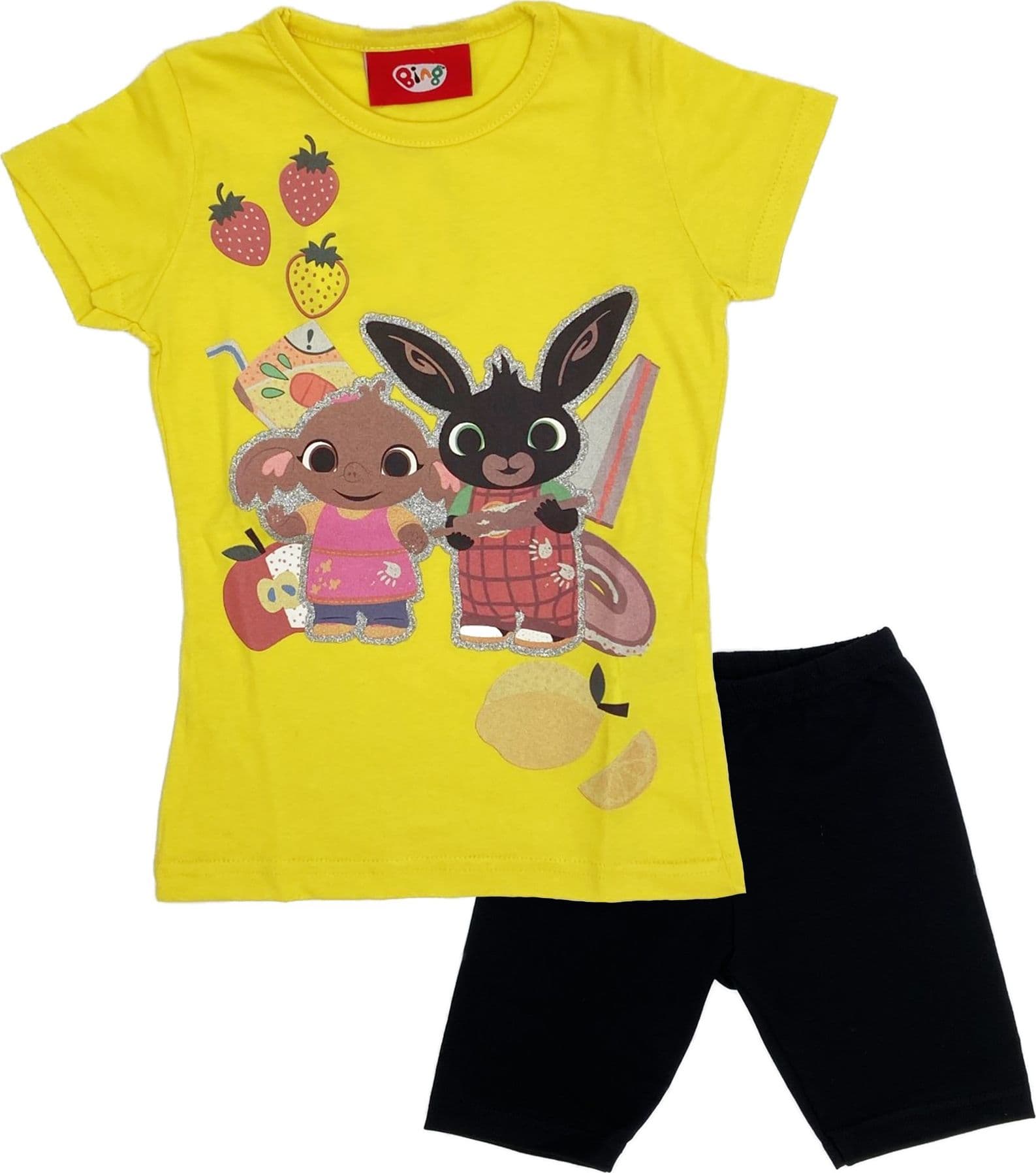 Completo T-Shirt con pinocchietto corti Mis. 2 3 4 5 anni - 2