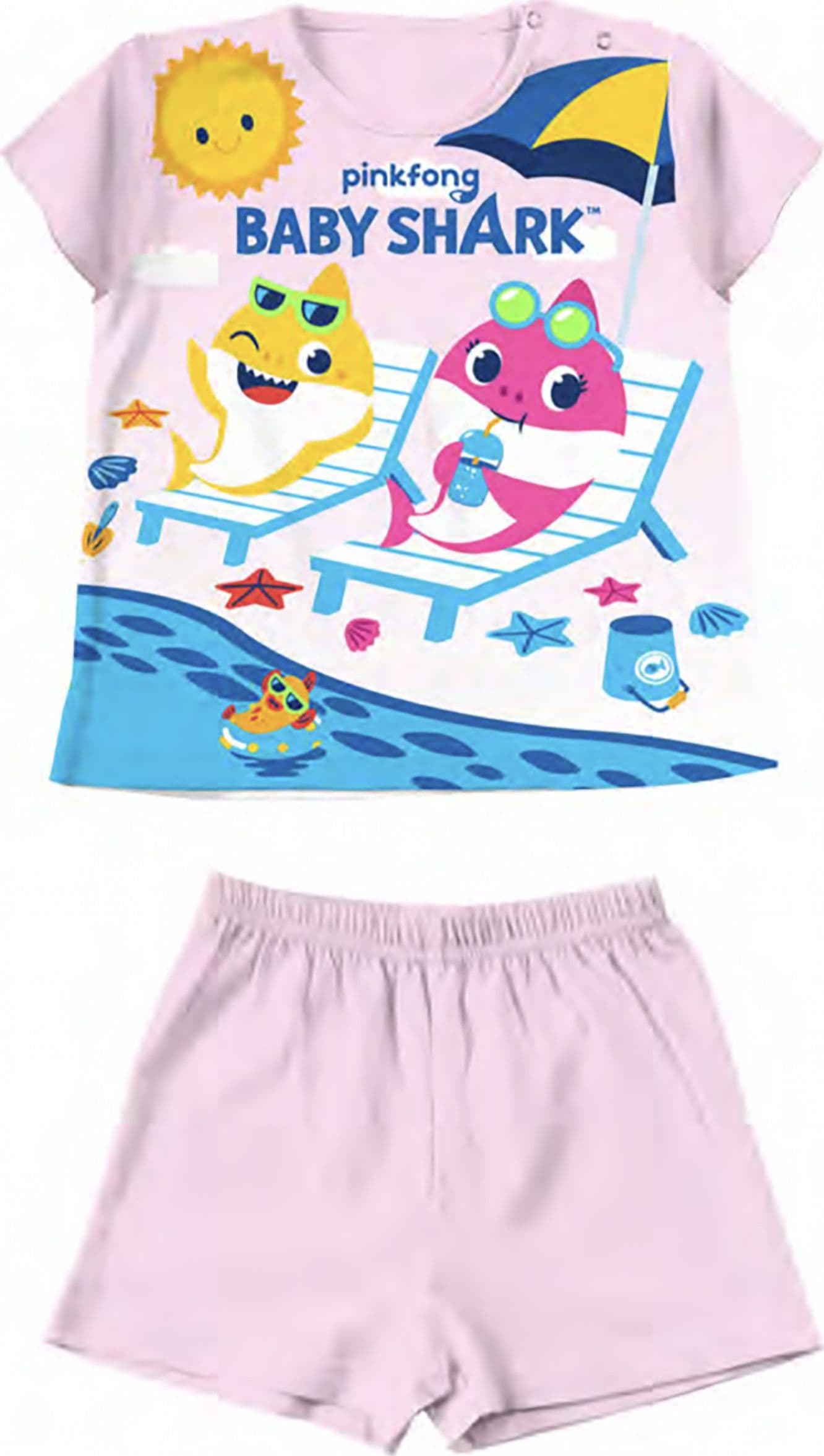 Pigiama Baby Shark da 12 a 30 Mesi - 2
