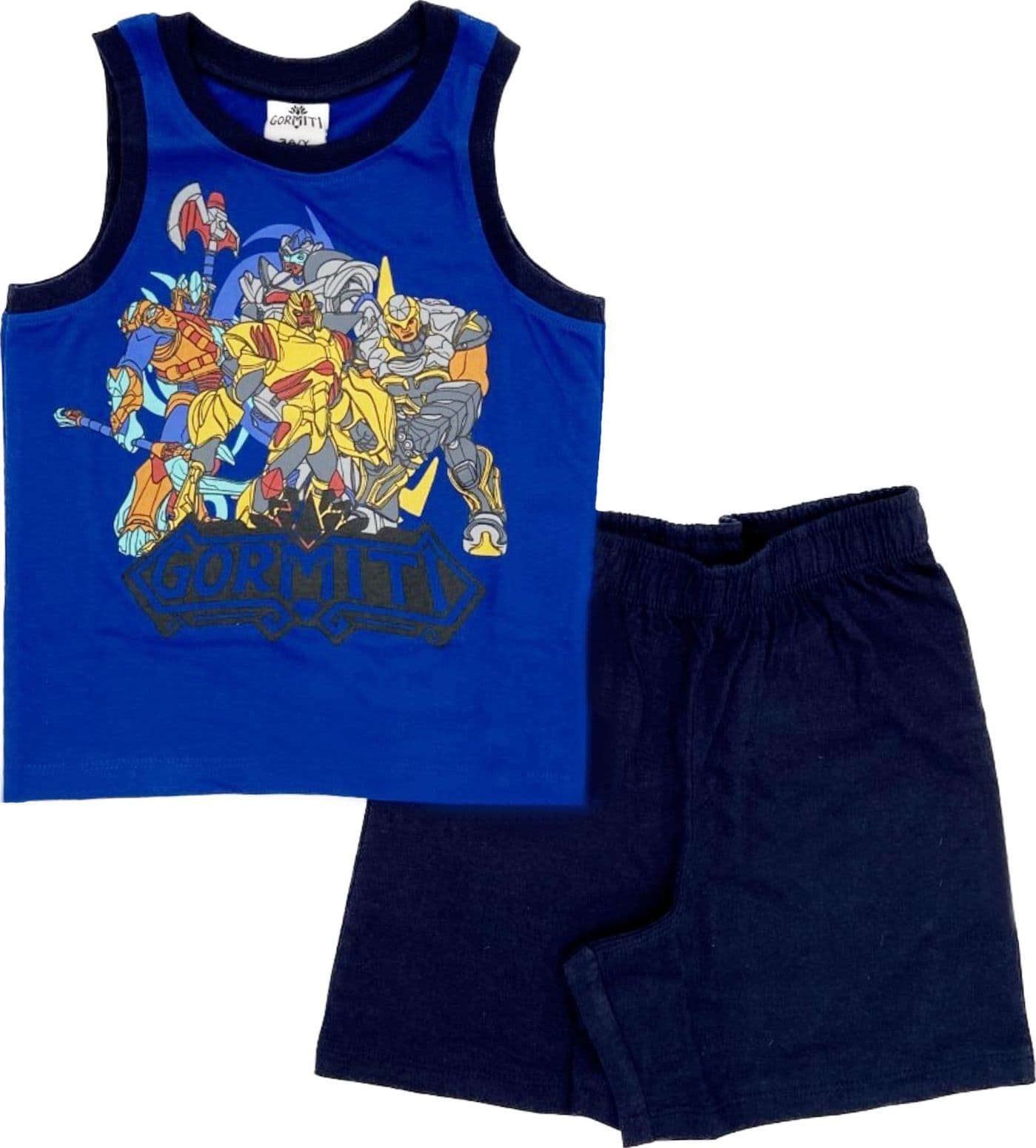 Completo Canottiera con pantaloncini Gormiti da 3 a 7 anni - 2