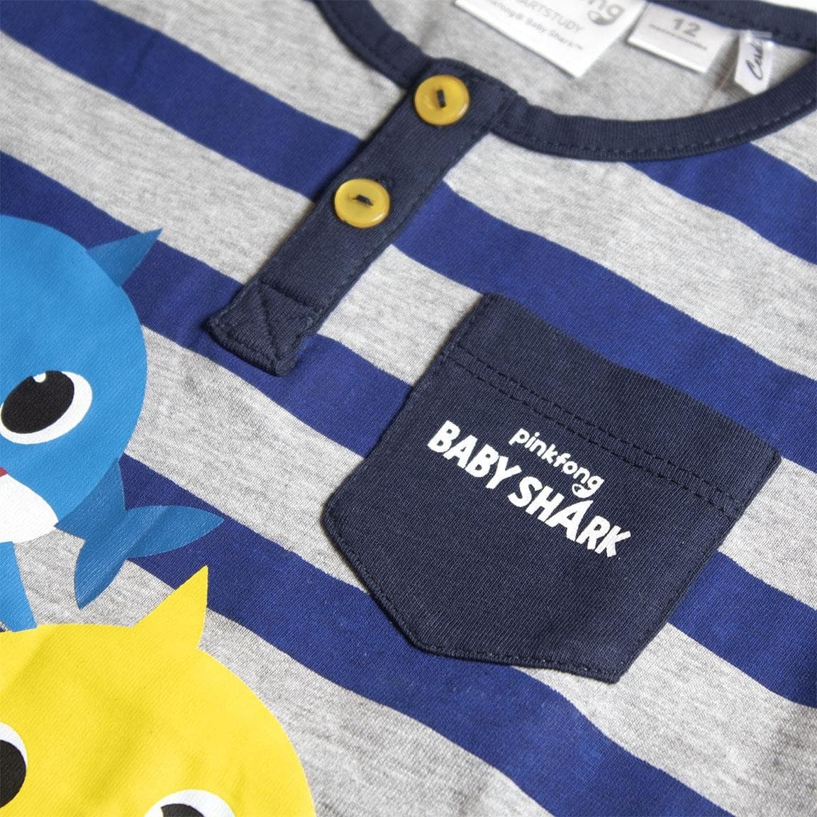 Completo Baby Shark da 12 a 36 Mesi novità - 5