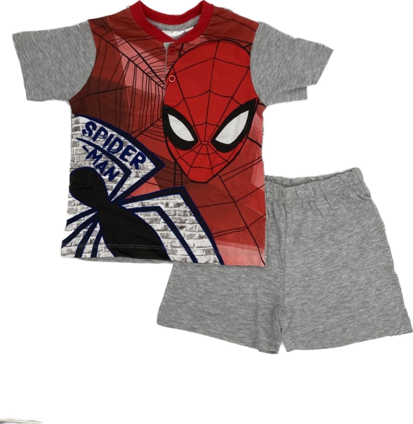 Pigiama Spiderman 3 4 5 6 7 8 Anni con Scatola - 2
