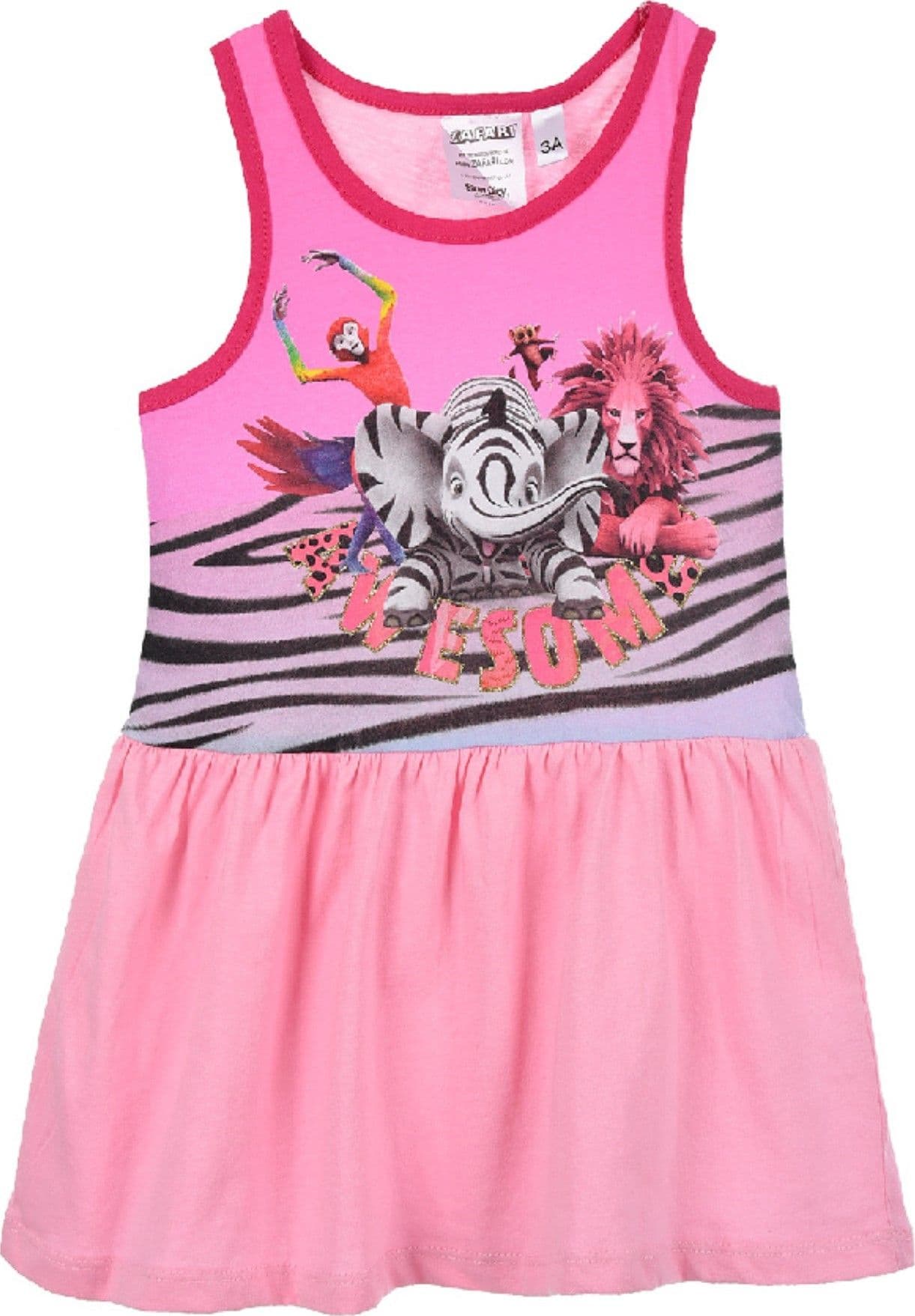 Set n. 3 pezzi Vestito + completo + maglietta elefantino Safari da 3 a 6 anni - 2