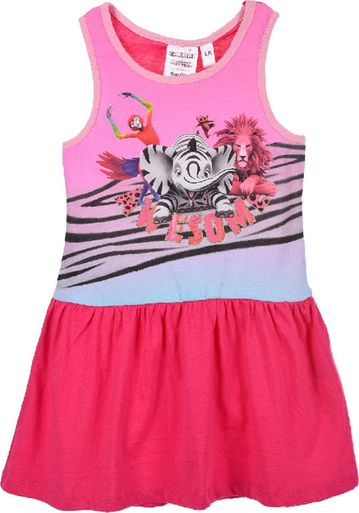 Set n. 3 pezzi Vestito + completo + maglietta elefantino Safari da 3 a 6 anni - 3