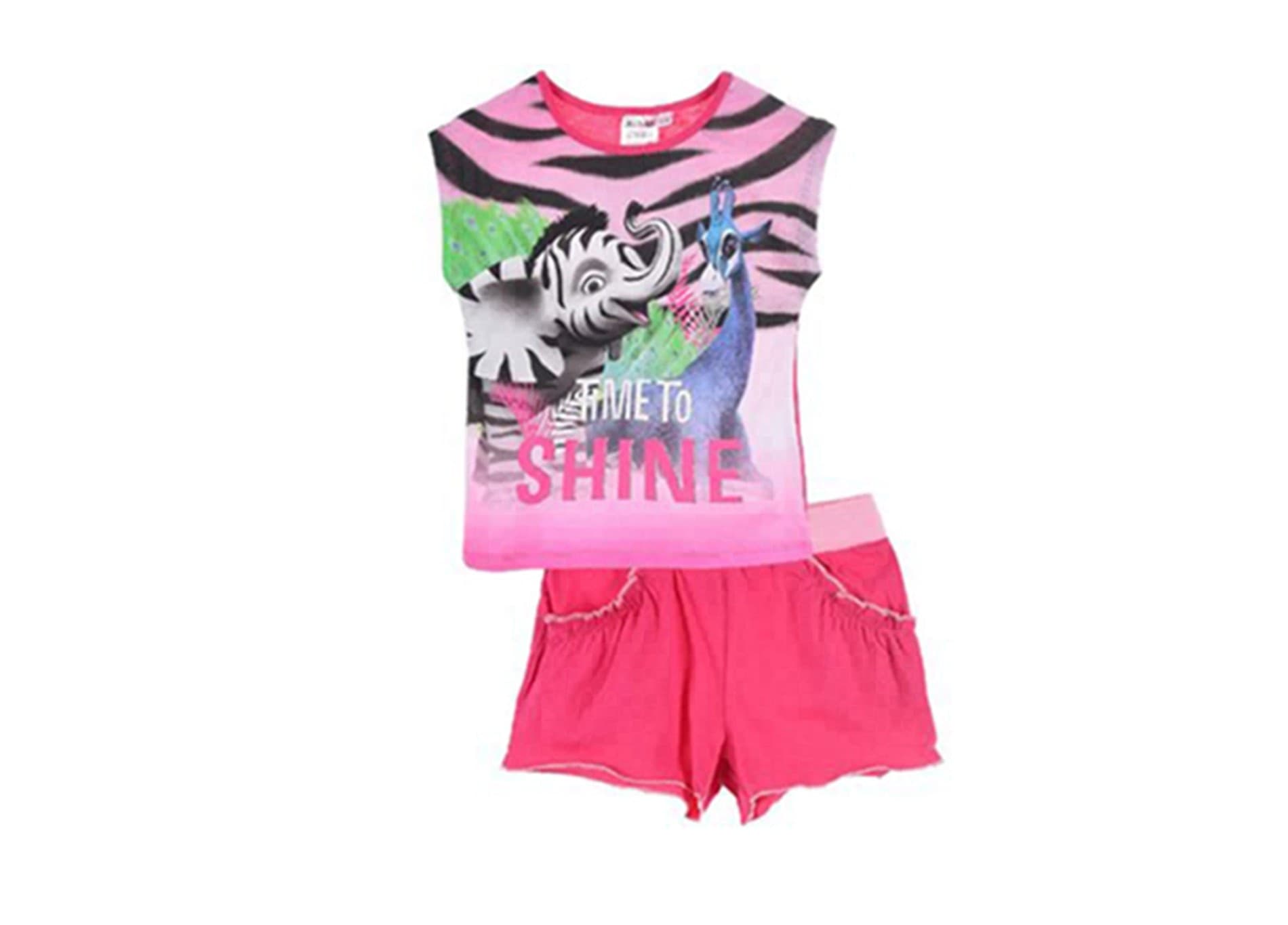 Set n. 3 pezzi Vestito + completo + maglietta elefantino Safari da 3 a 6 anni - 9