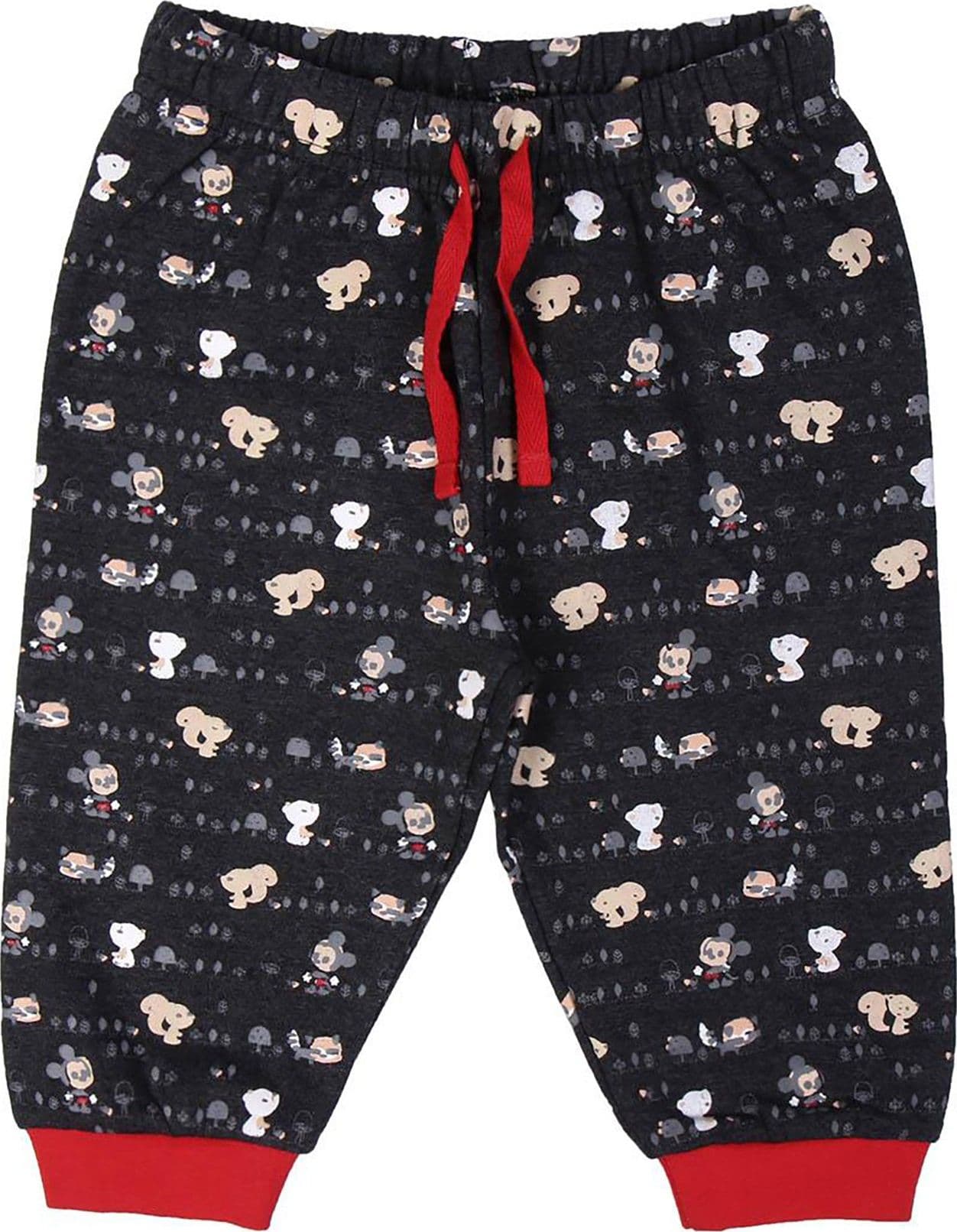 Tuta Topolino da 6 a 24 mesi con due pantaloni - 3