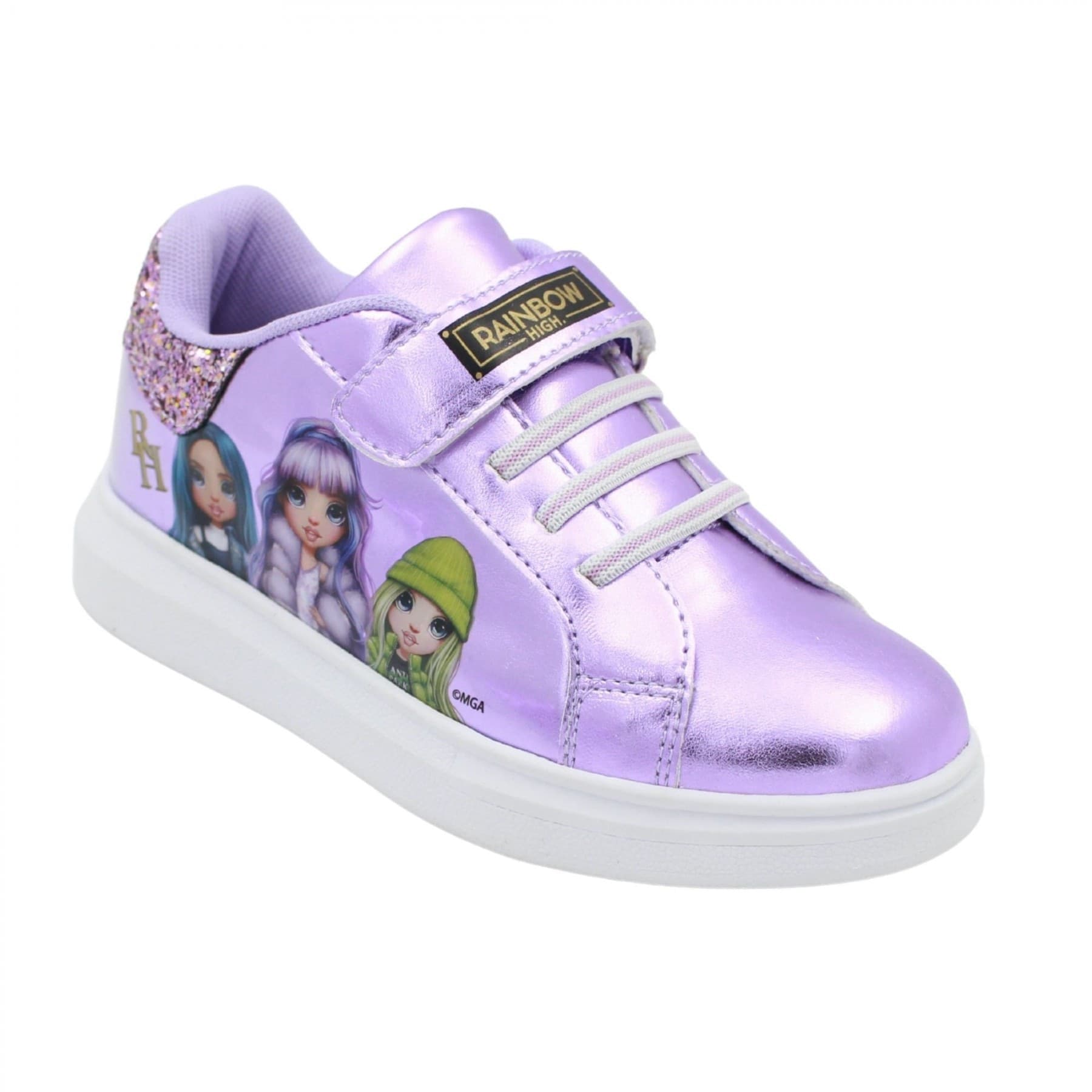 Scarpe Rainbow High Platino e Violette Numeri dal 25 al 32 novità Omaggio Due pennarelli - 4