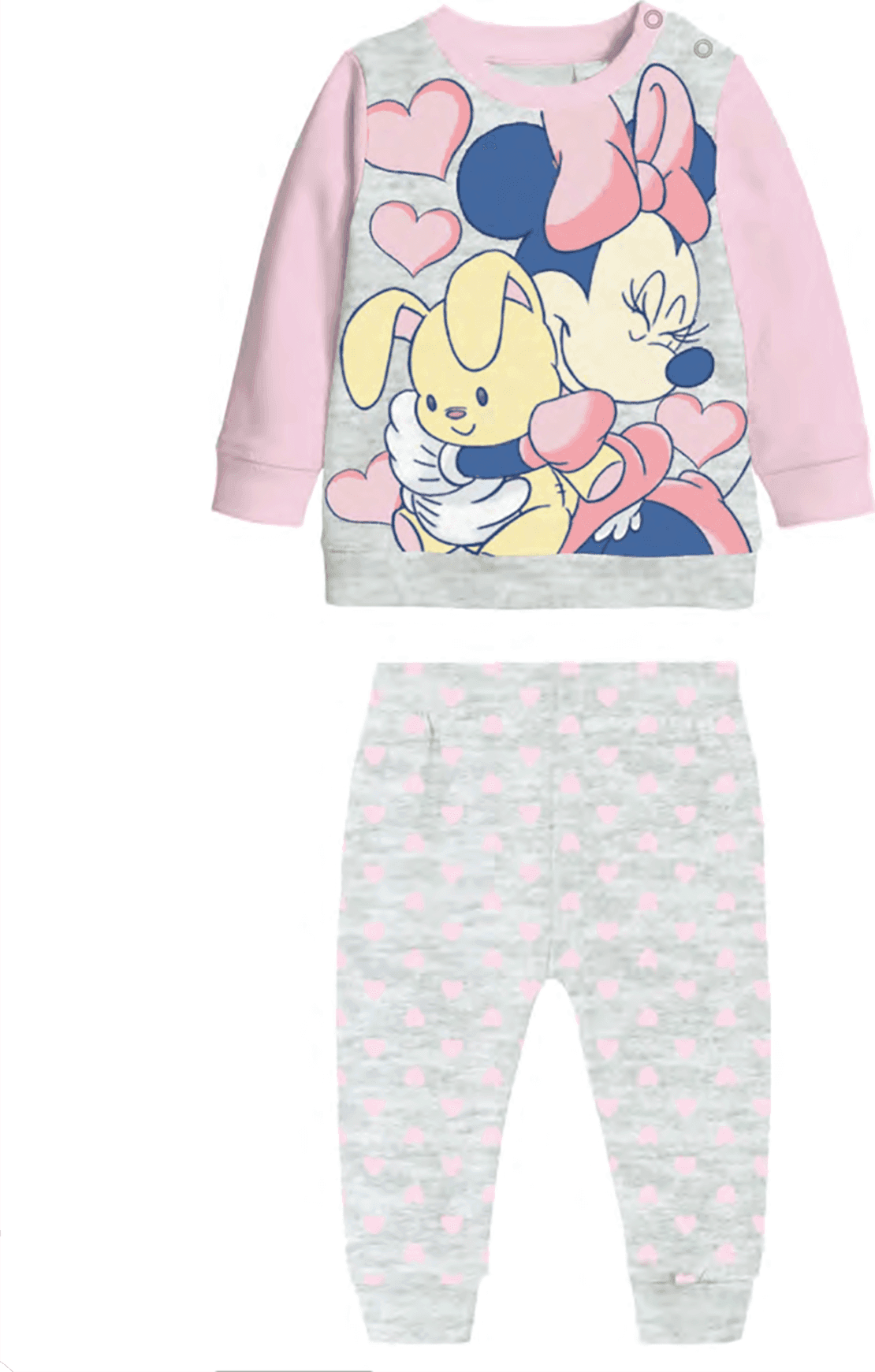 Pigiama Minnie da 12 a 30 Mesi in Felpa Inverno - 2