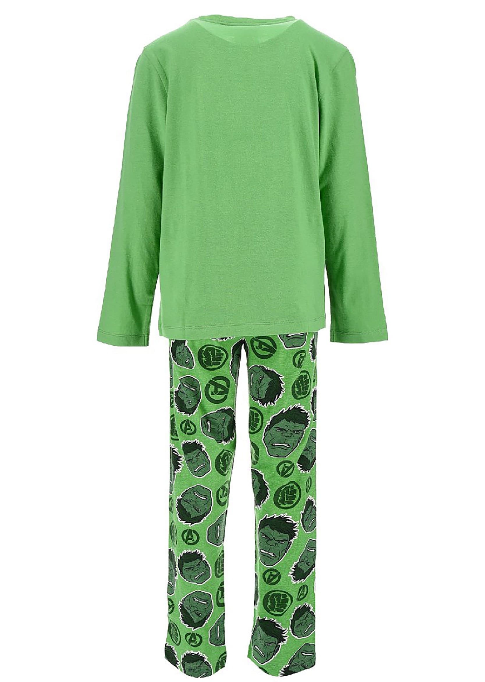 Pigiama Hulk da 4 a 10 anni 100% cotone-2 - 2