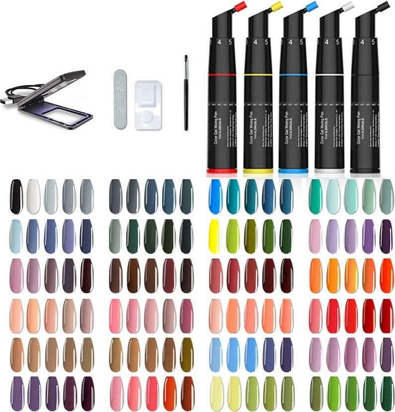 iN5 Mixing Pen Gel Kit Completo Stylemate O2Nails - 3