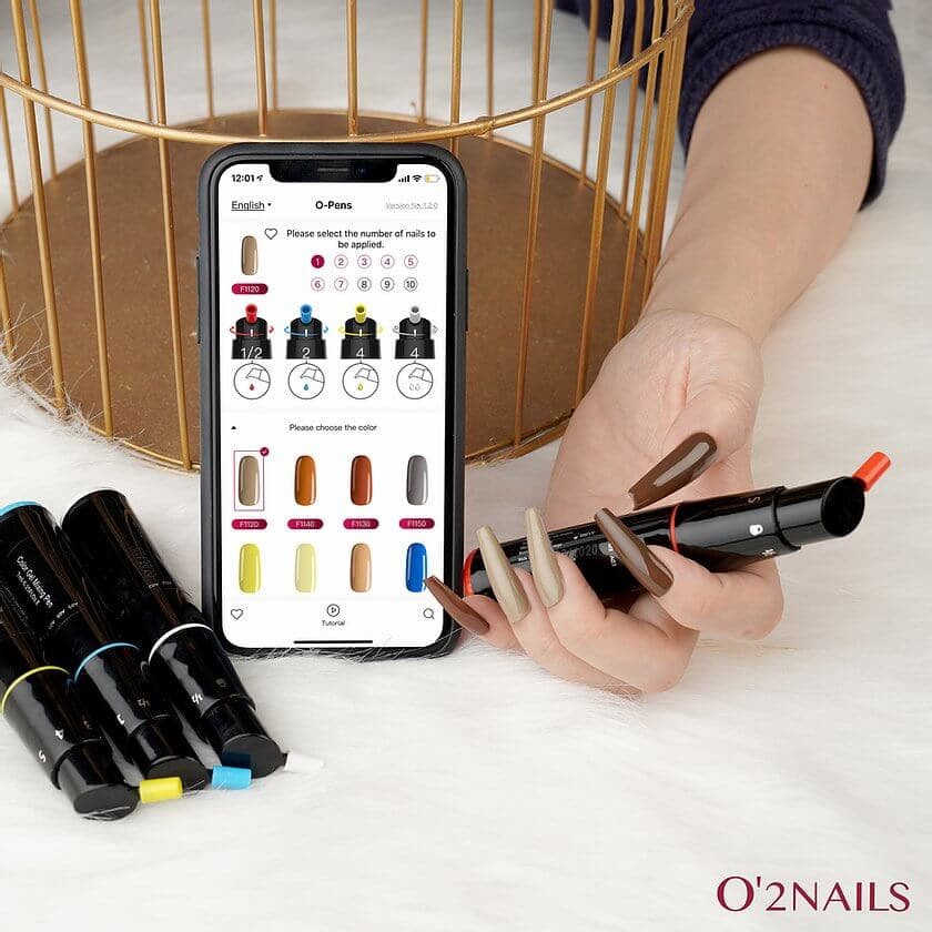 iN5 Mixing Pen Gel Kit Completo Stylemate O2Nails - 6