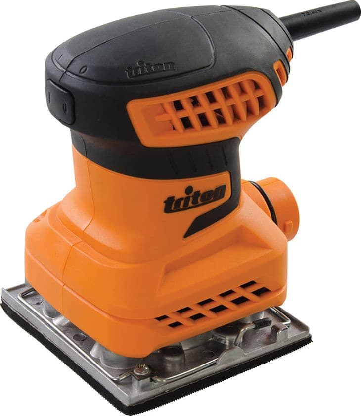 levigatrice orbitale Triton palmare con foro da 1/4 - 2
