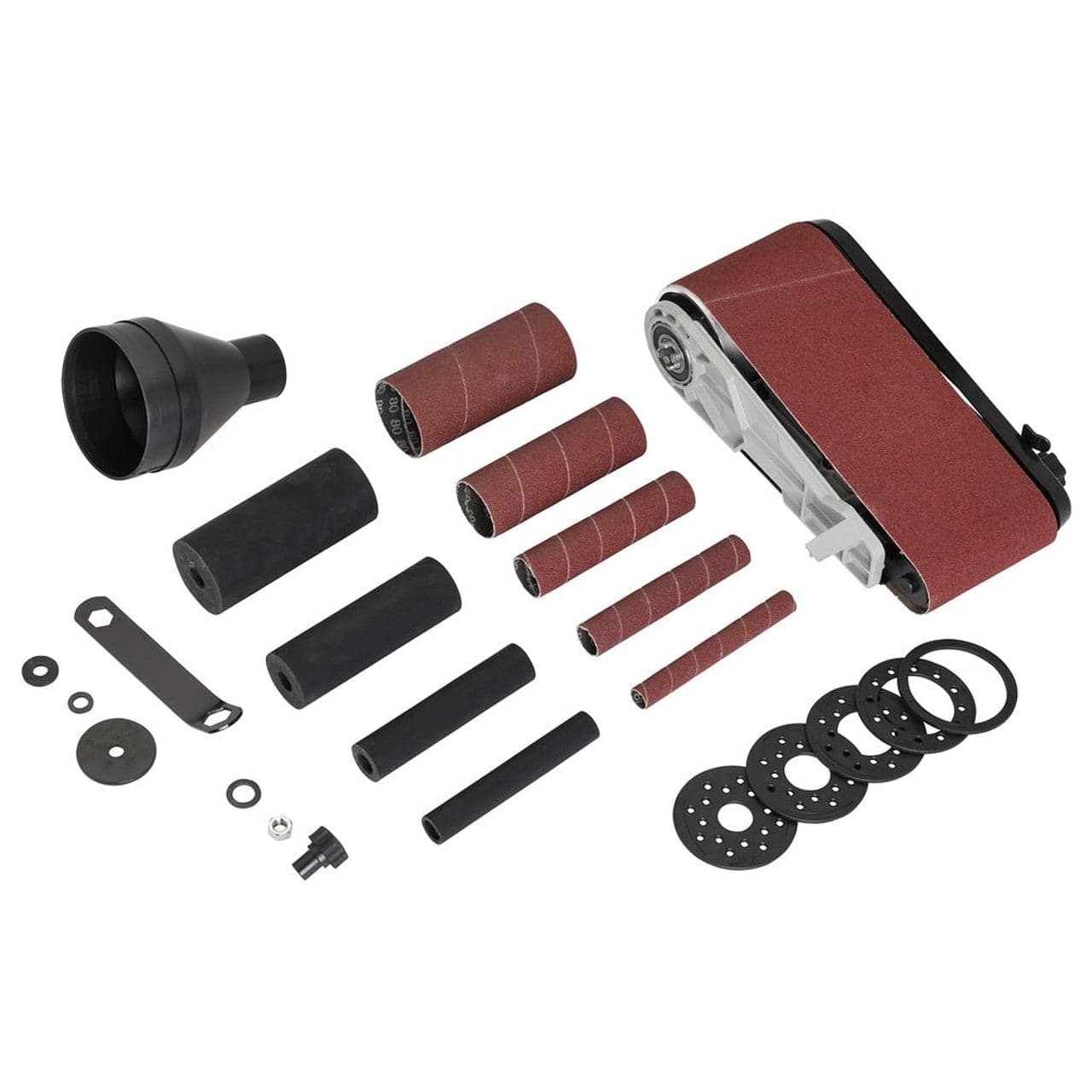 Levigatrice a nastro e mandrino oscillante da 230V, 450W Draper Tools - 4
