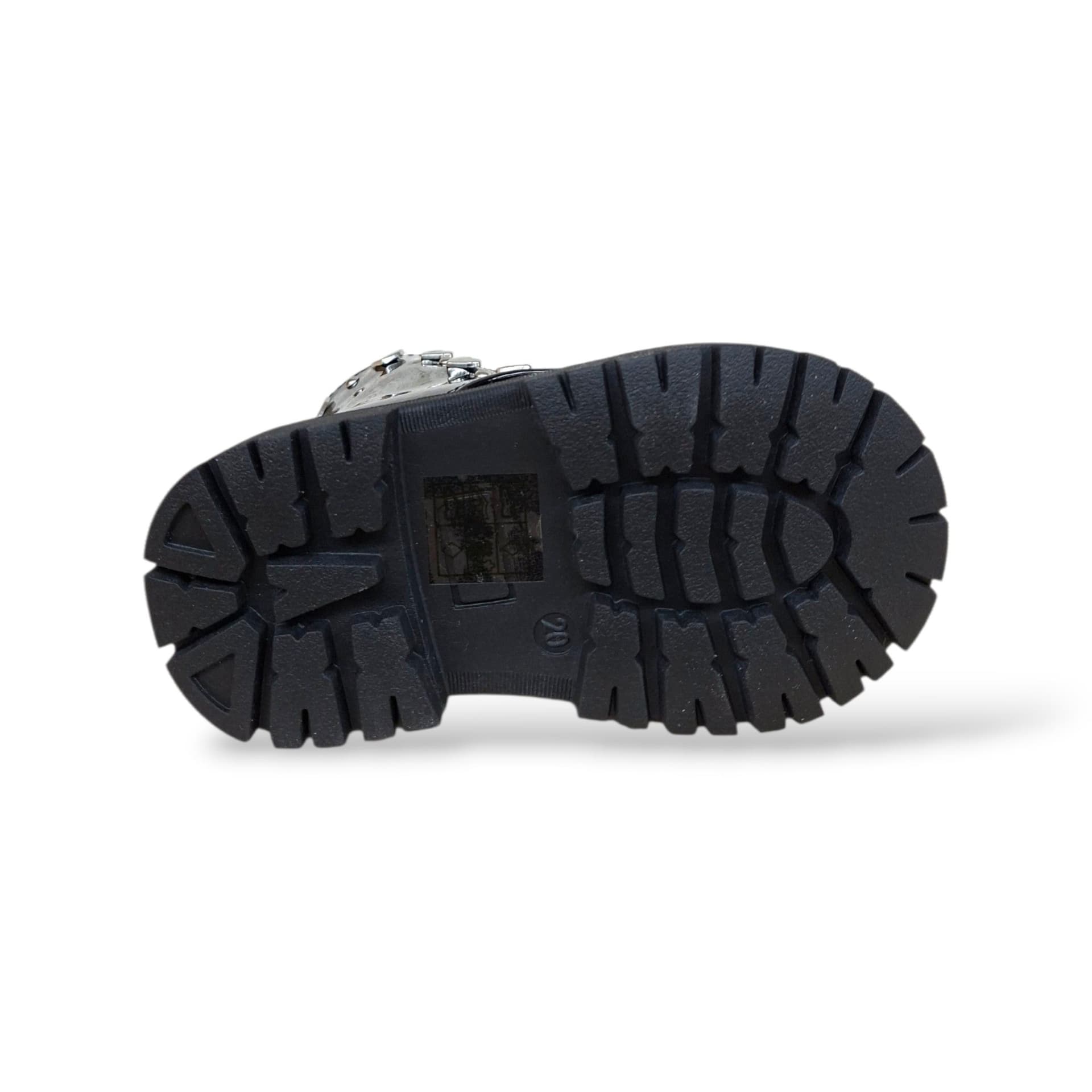 Cult Martin Anfibio Bambine Nero Vernice | Taglia 20-26 | Lacci Zip Laterale Lucido Glamour | Scarpetteria Gica - 5