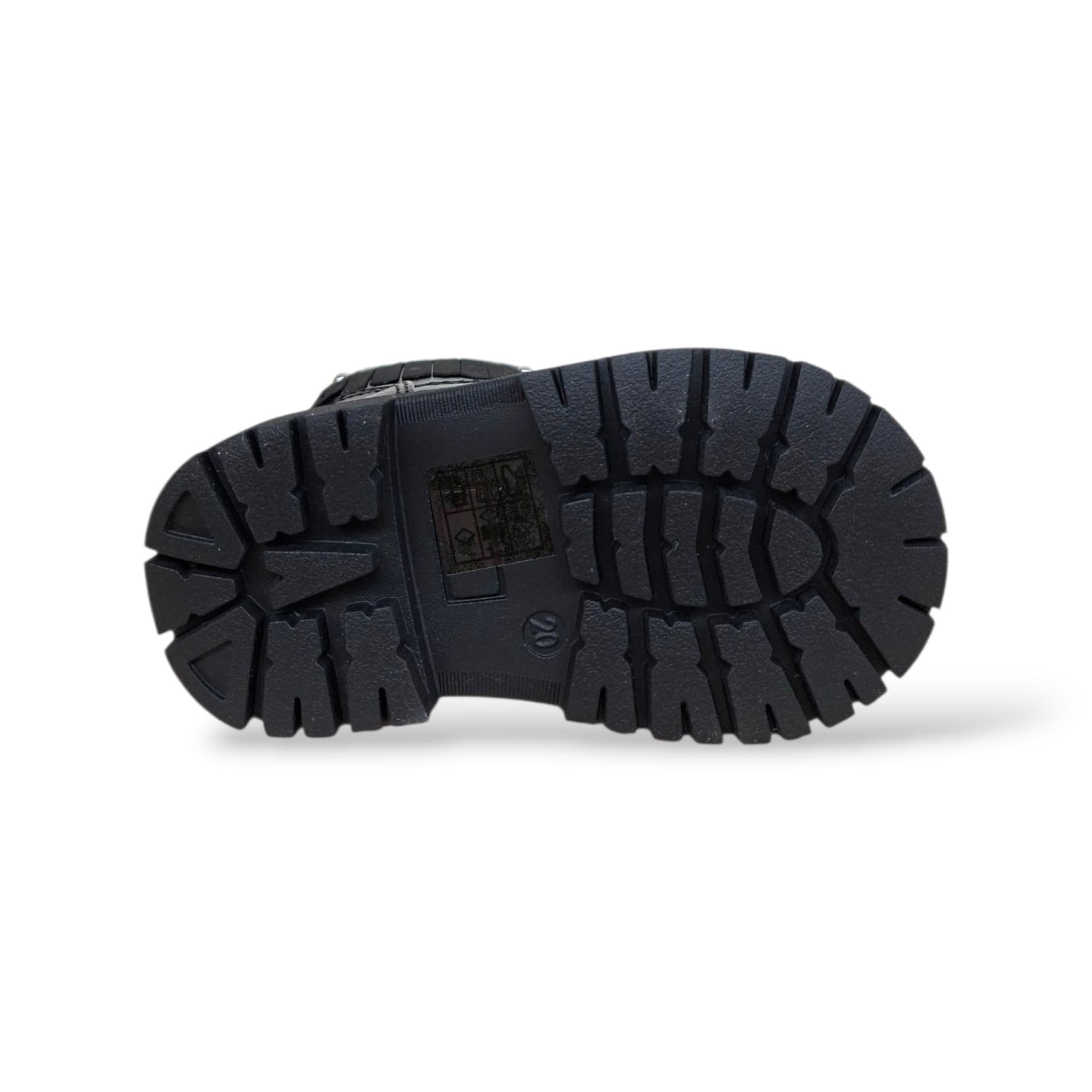 Cult Martin Stivaletto Bambina Nero | Taglia 20-26 | Pelle Lacci Zip Laterale | Scarpetteria Gica - 5
