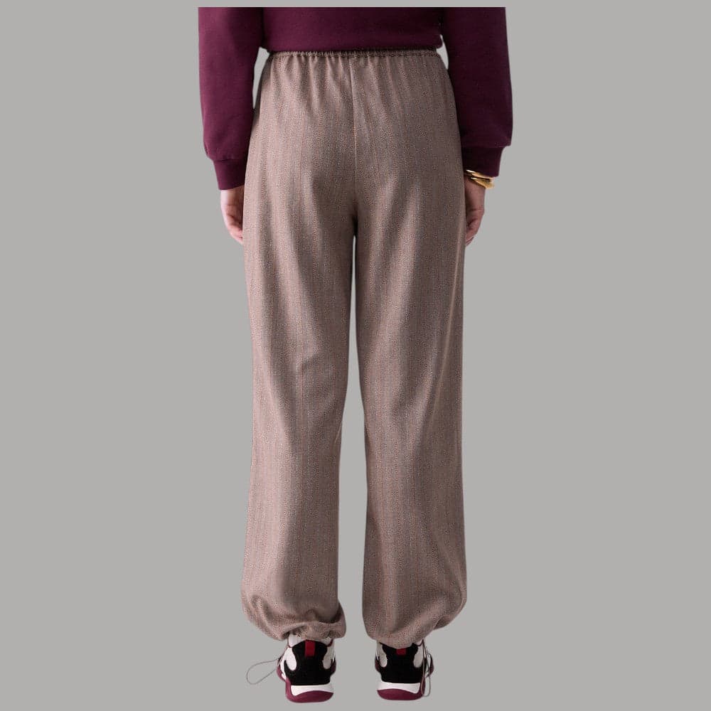Pantaloni Liu Jo TF6148T692A regular fit con coulisse regolabile - 2