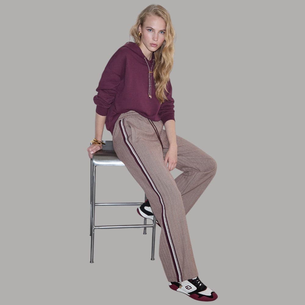 Pantaloni Liu Jo TF6148T692A regular fit con coulisse regolabile - 3