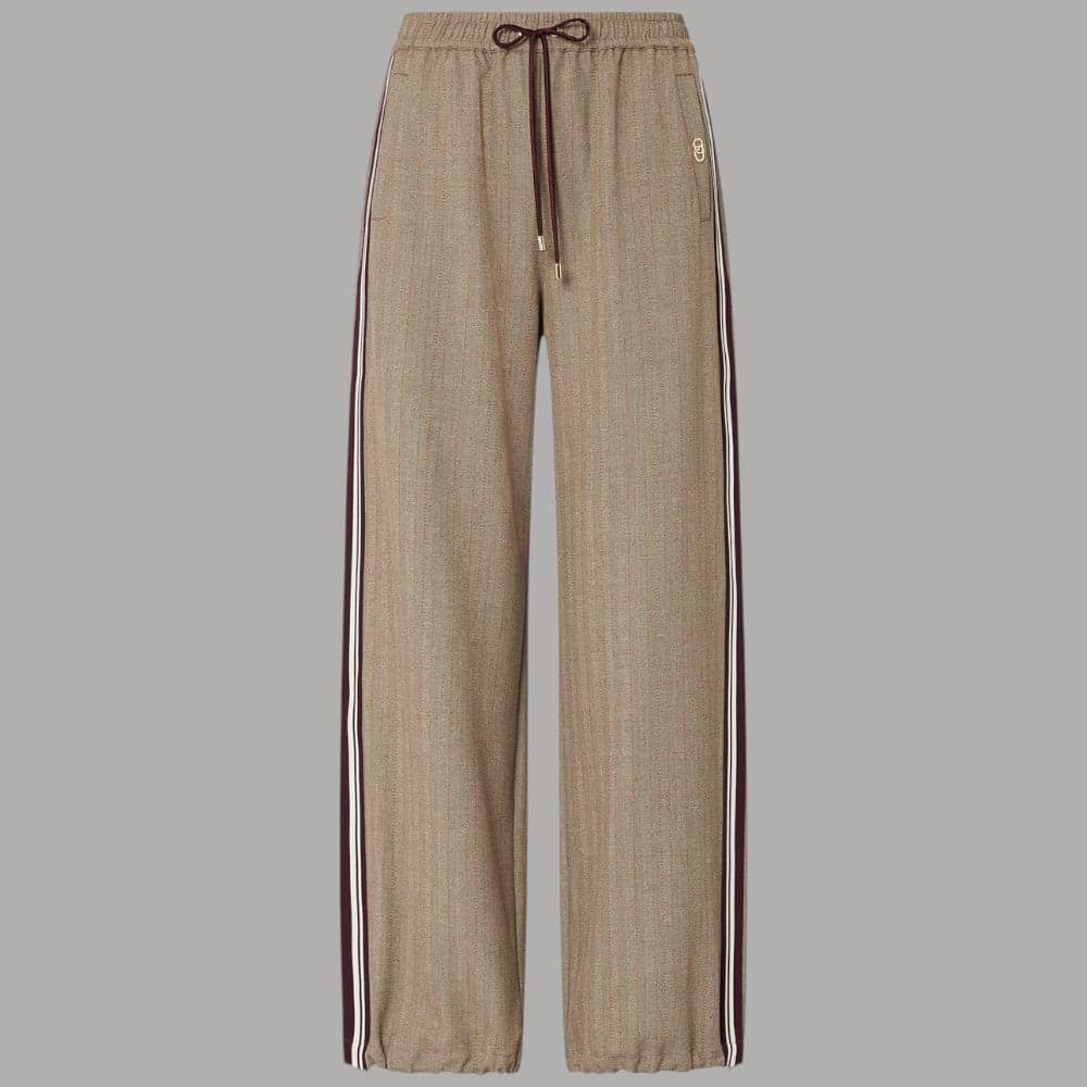 Pantaloni Liu Jo TF6148T692A regular fit con coulisse regolabile - 7