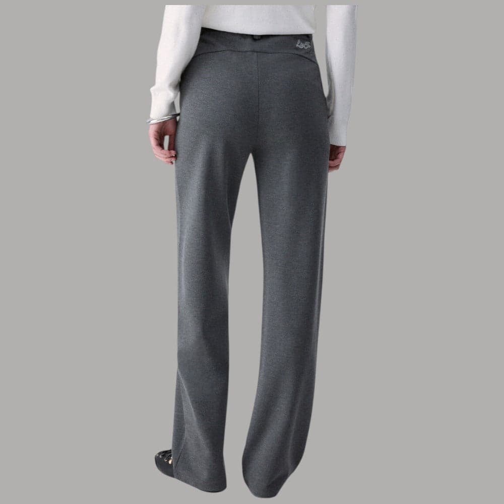Pantaloni Liu Jo TF6019J3970 Regular Fit con logo posteriore - 2