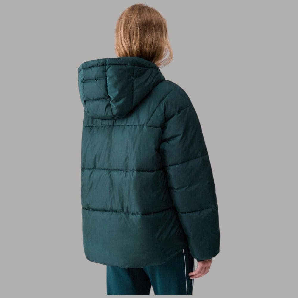 Giubbotto Liu Jo TF6006TS62A imbottito oversize con cappuccio regolabile - 2