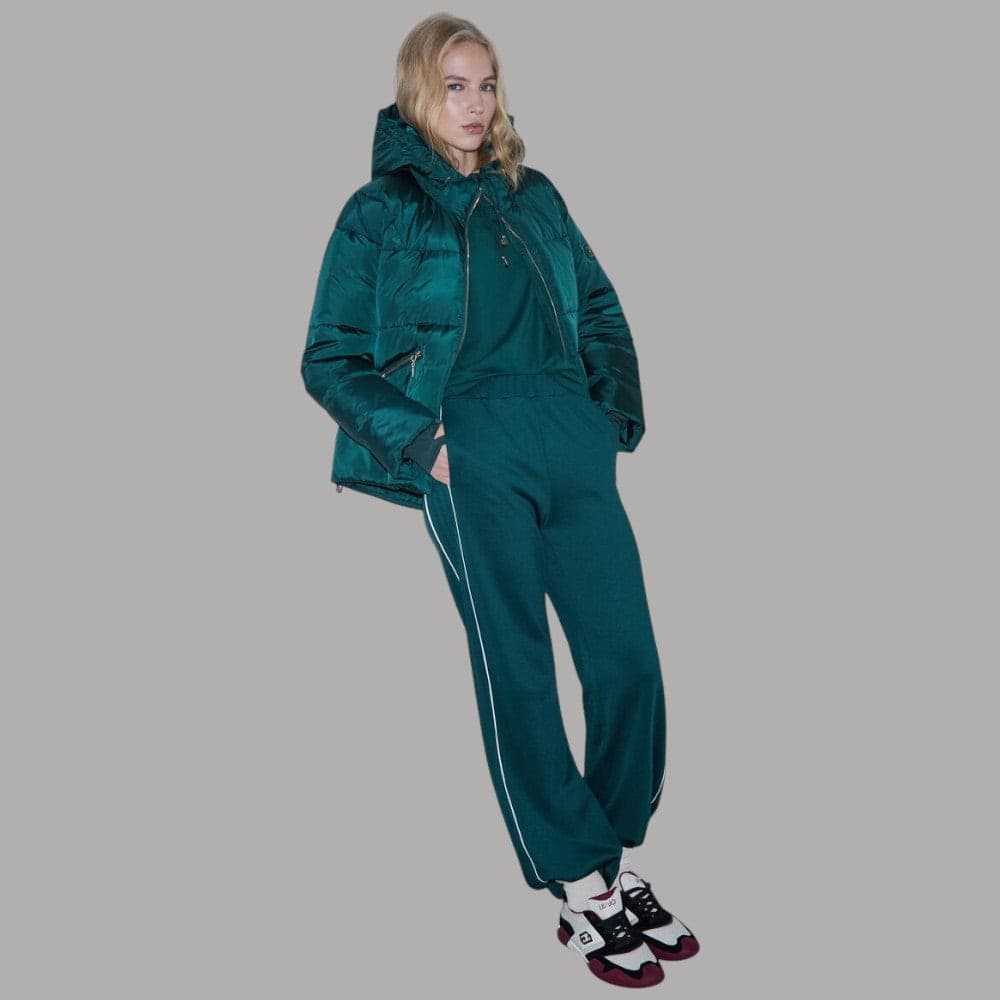 Giubbotto Liu Jo TF6006TS62A imbottito oversize con cappuccio regolabile - 4