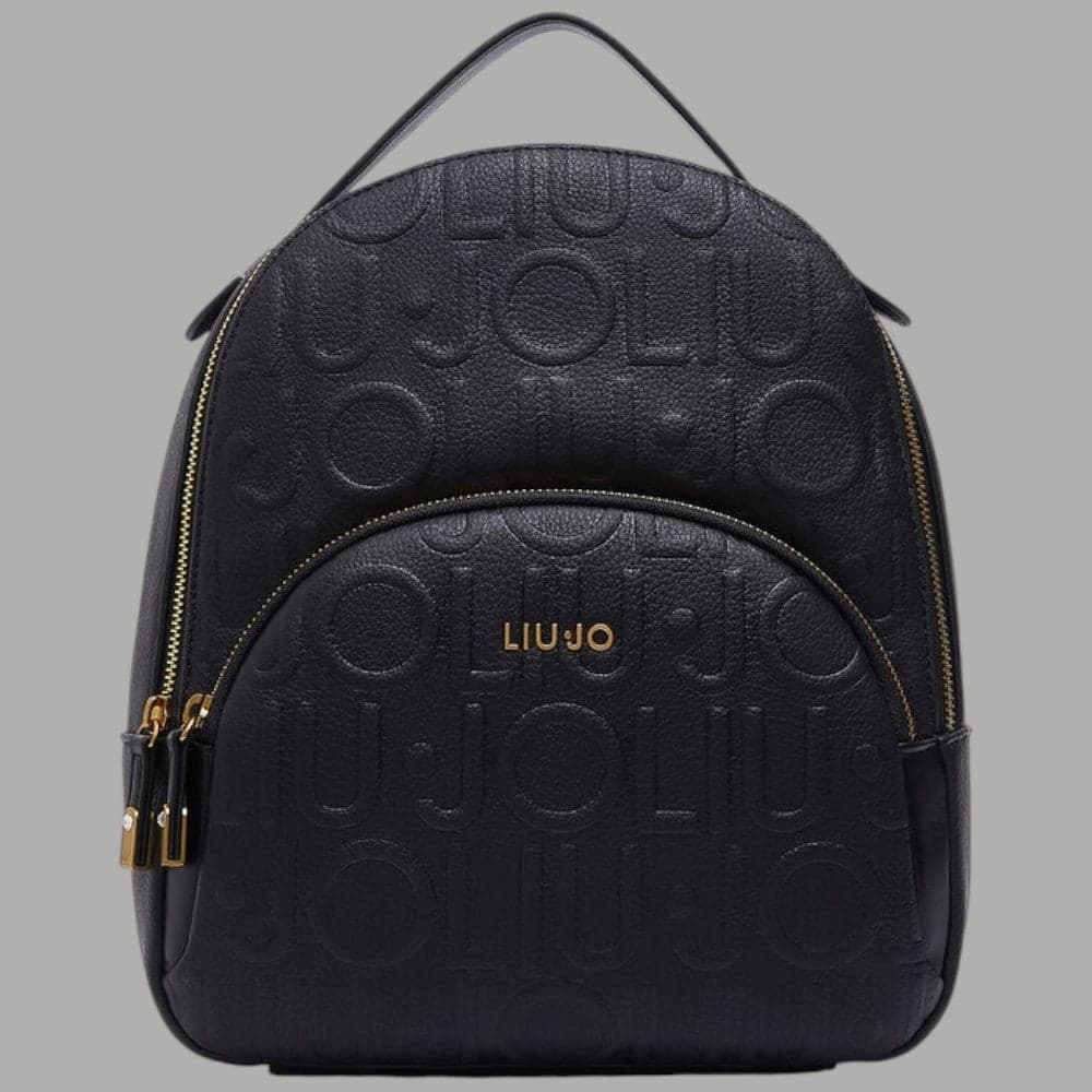 Zaino Liu Jo Manhattan con monogramma in rilievo e hardware dorato