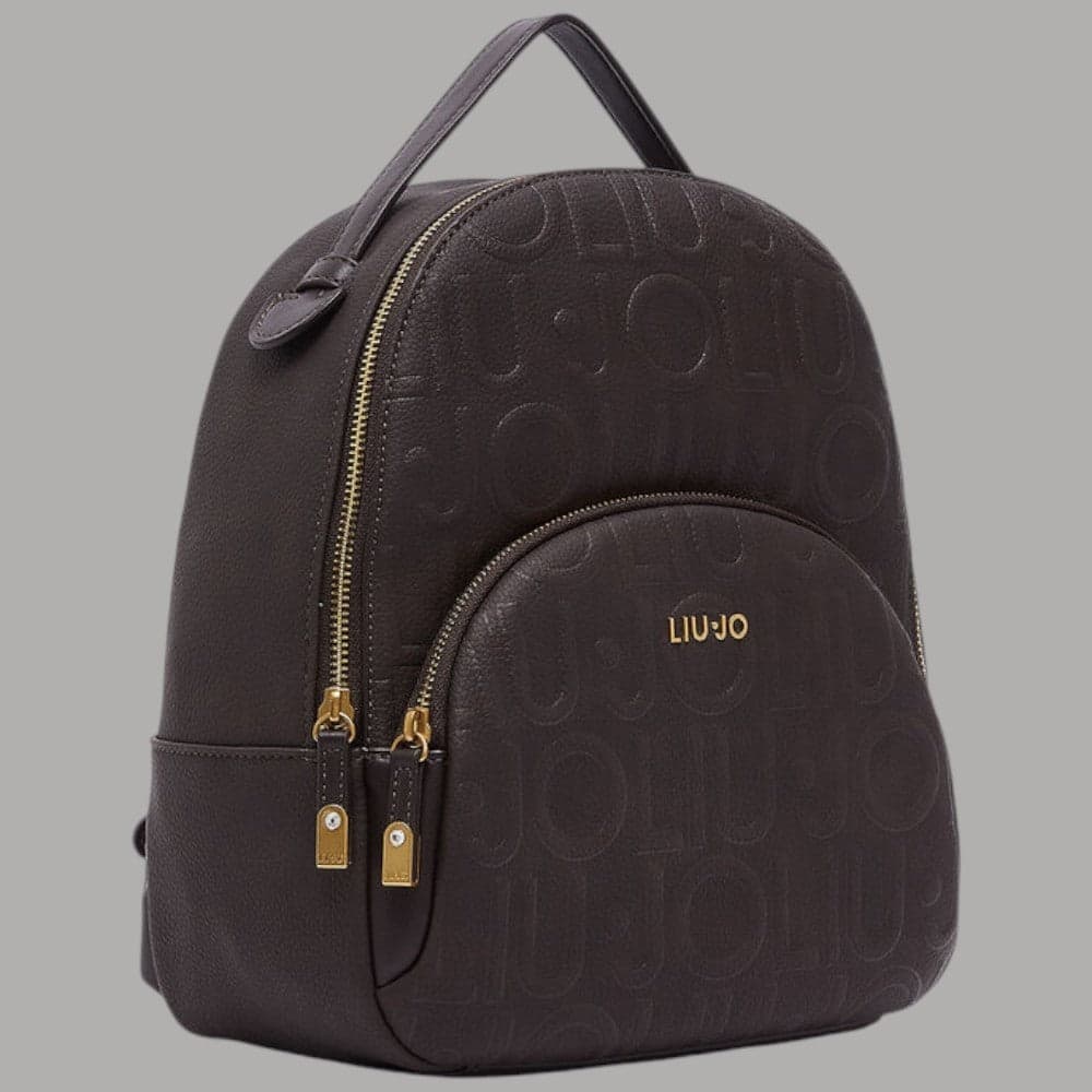 Zaino Liu Jo Manhattan con monogramma in rilievo e hardware dorato - 6