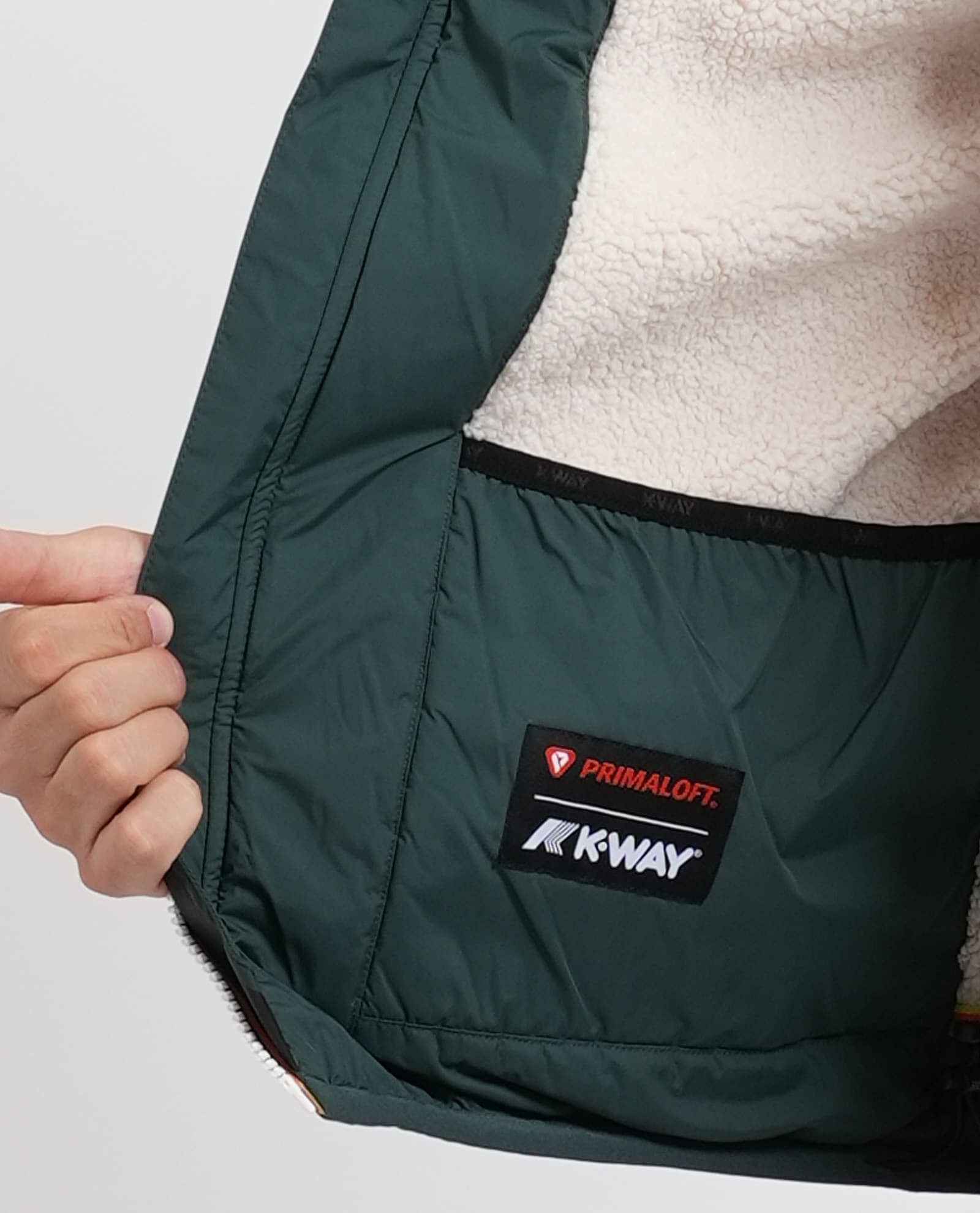 K-Way K-WAY Giacconi Verde - 3
