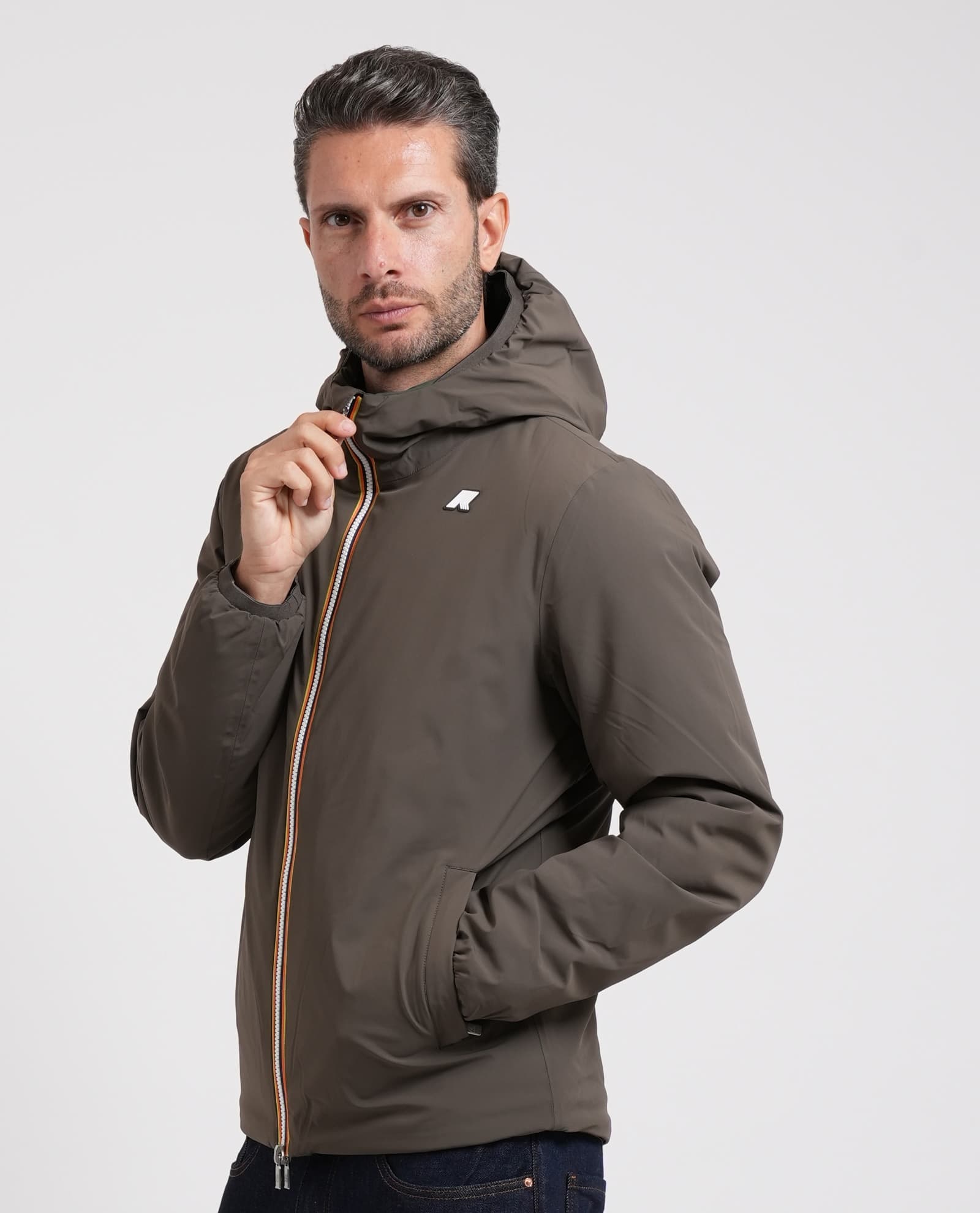 K-Way K-WAY Giacconi Nero/verde - 3
