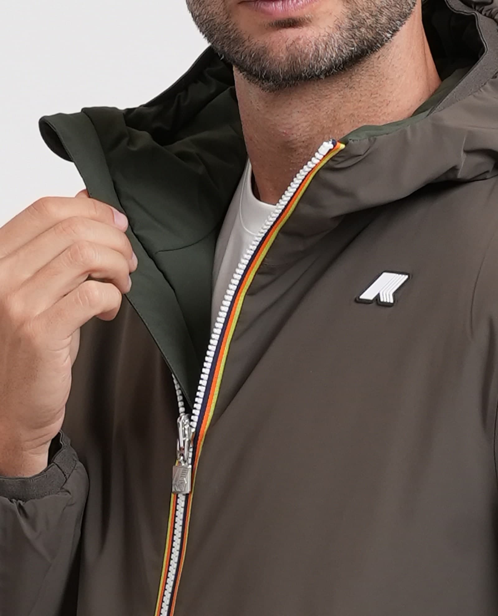 K-Way K-WAY Giacconi Nero/verde - 4